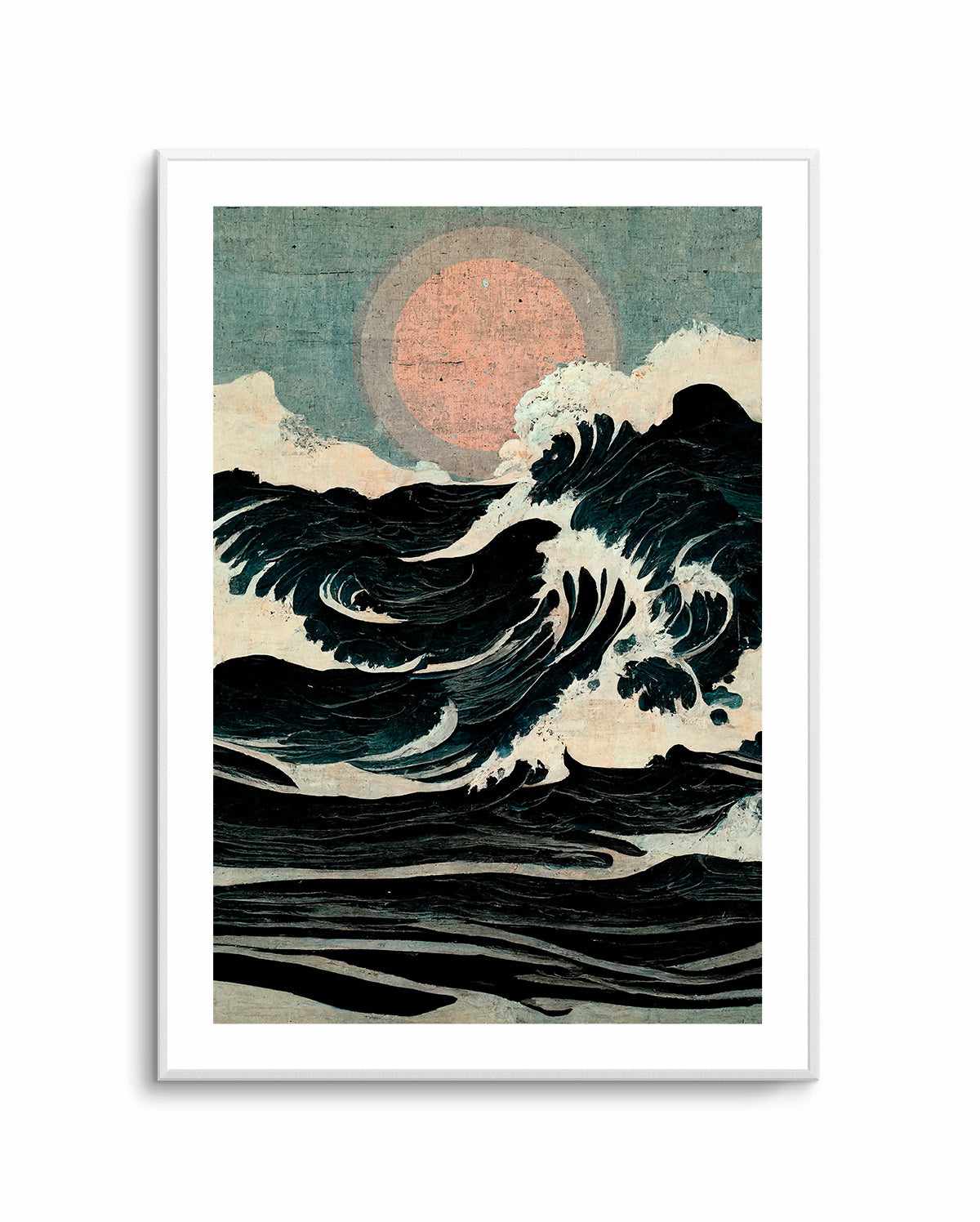 Wild Waves by Treechild | Art Print