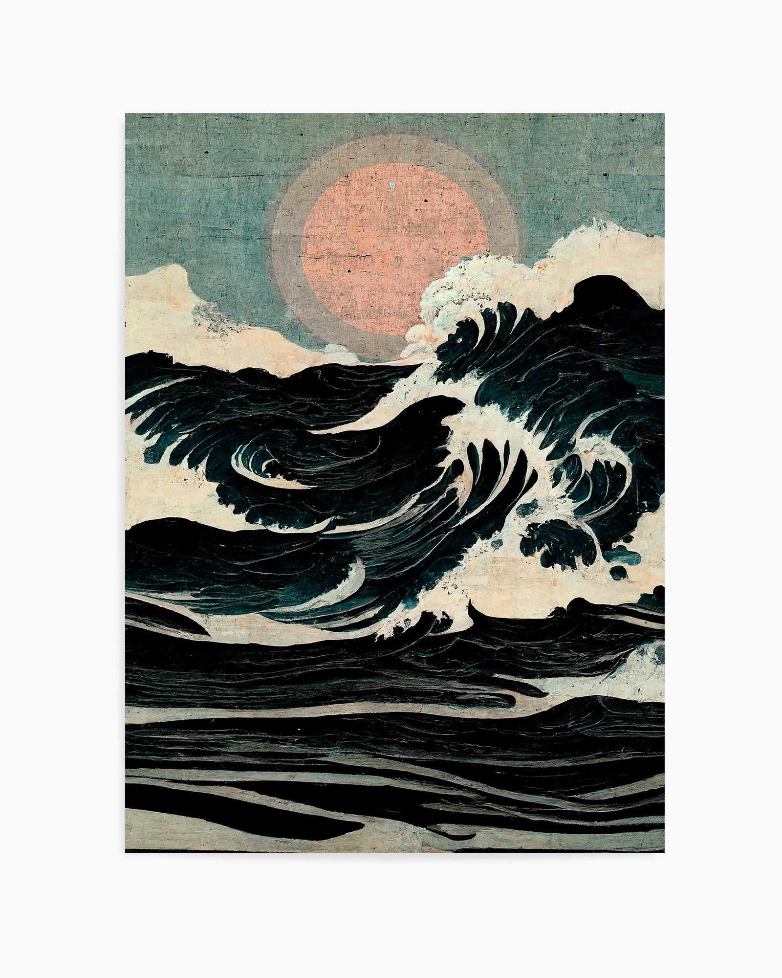 Wild Waves by Treechild | Art Print