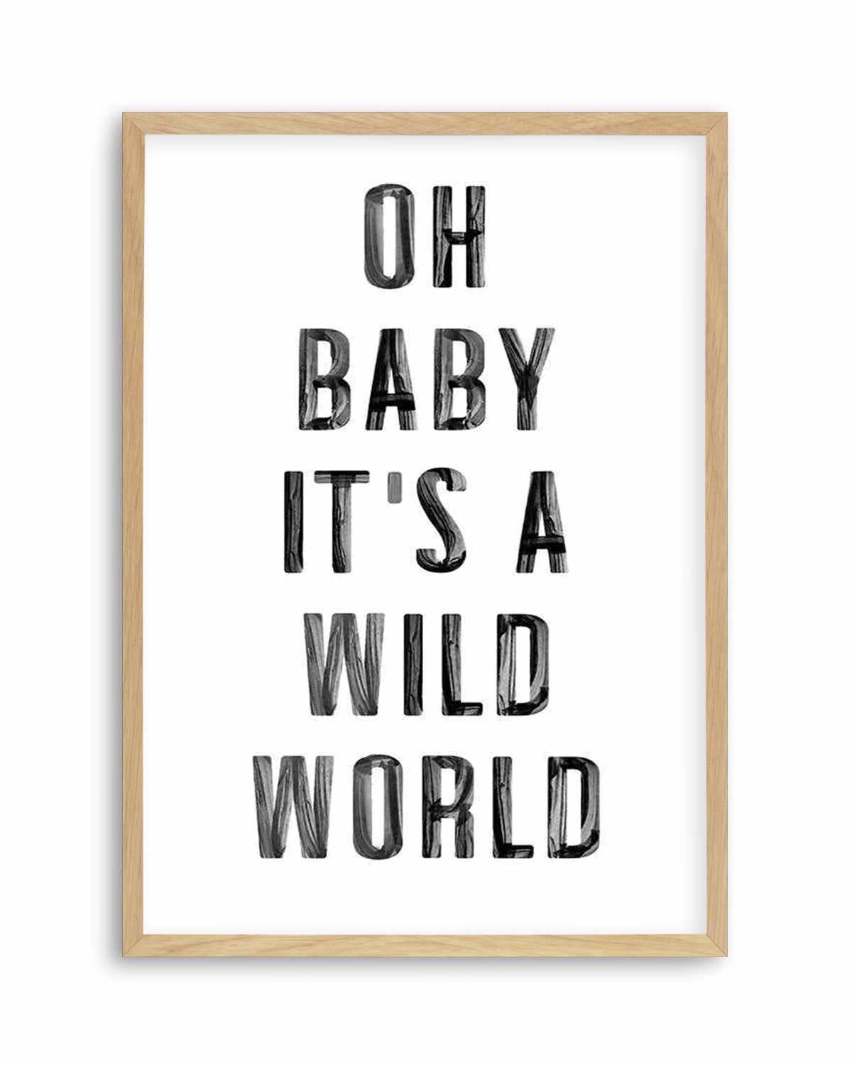 Wild World Art Print