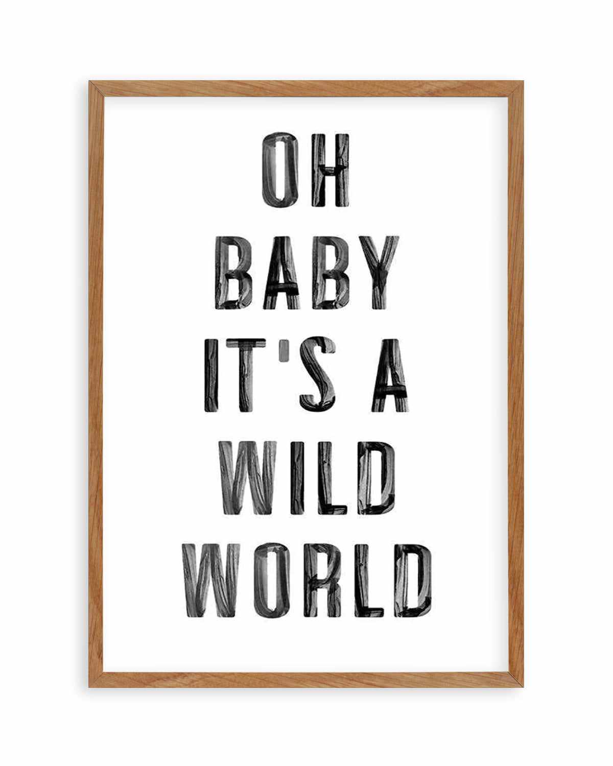 Wild World Art Print