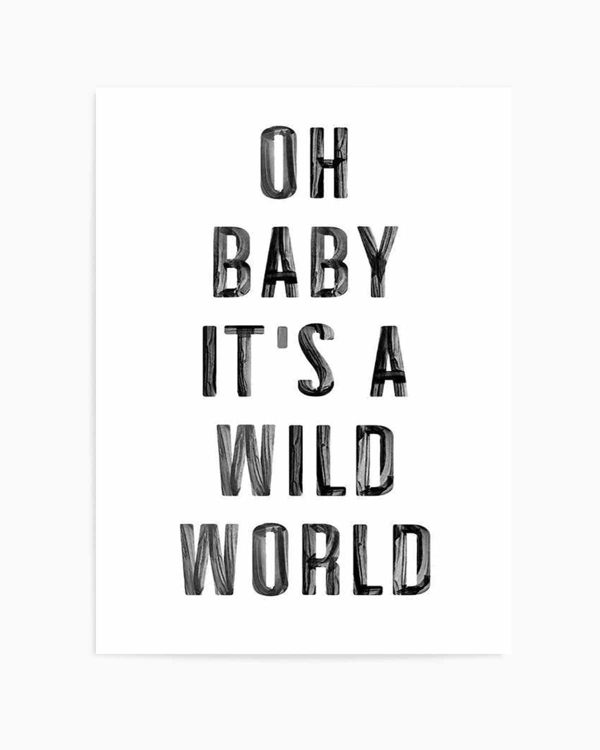 Wild World Art Print