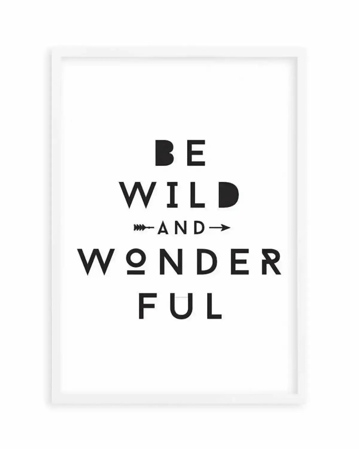 Wild + Wonderful Art Print from Olive et Oriel where you can shop wallpaper and artworks online