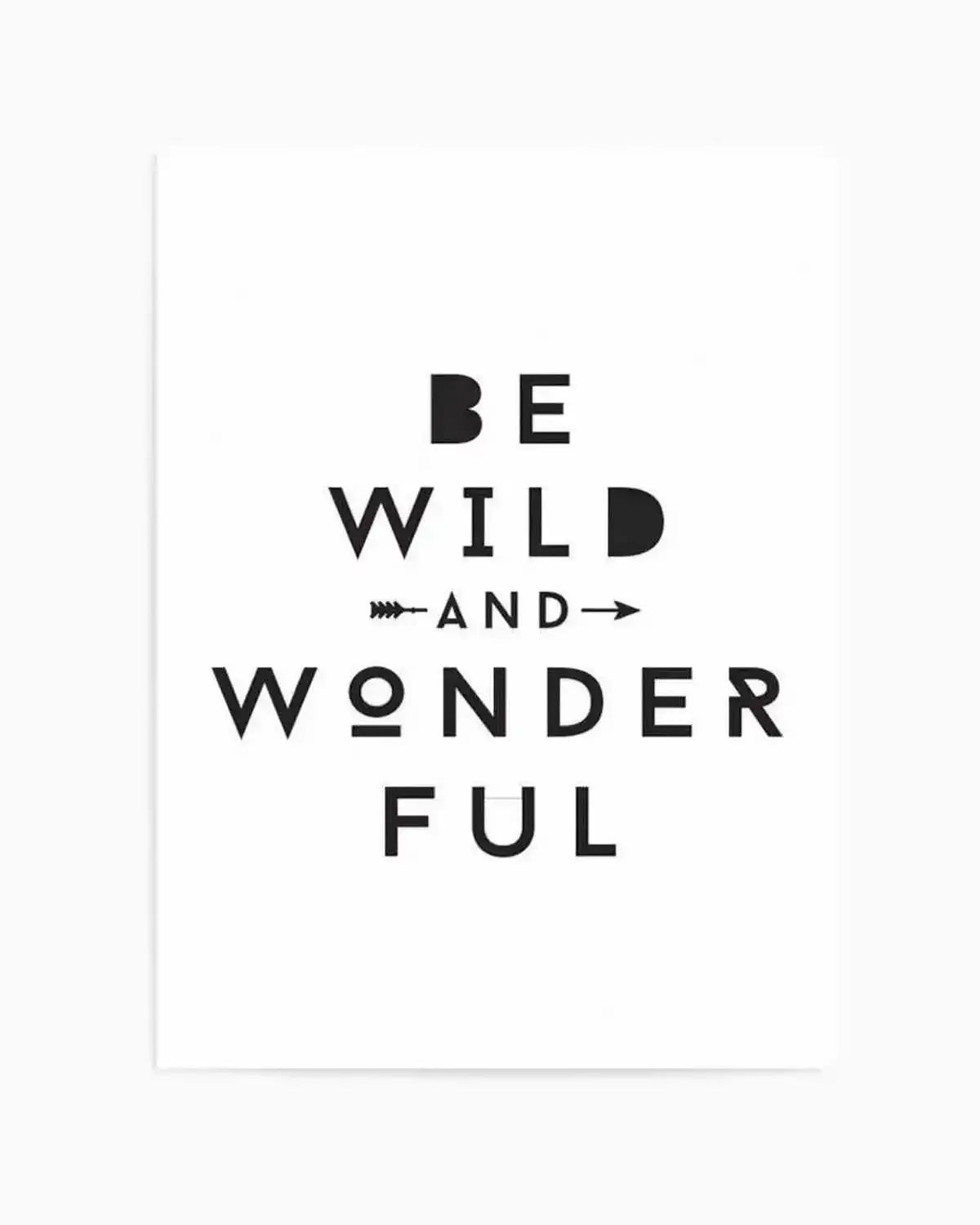 Wild + Wonderful Art Print from Olive et Oriel where you can shop wallpaper and artworks online