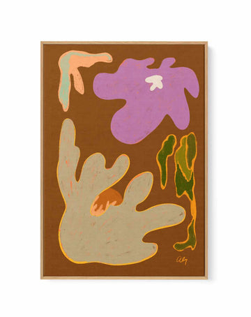 Wildflowers by Arty Guava | Framed Canvas Art Print from Olive et Oriel where you can shop wallpaper and artworks online