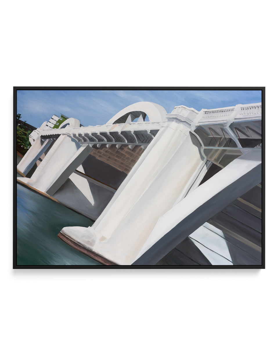 William Jolly Bridge Brisbane by Meredith Howse | Framed Canvas Art Print