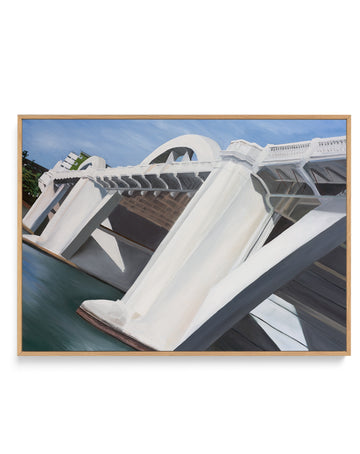 William Jolly Bridge Brisbane by Meredith Howse | Framed Canvas Wall Art