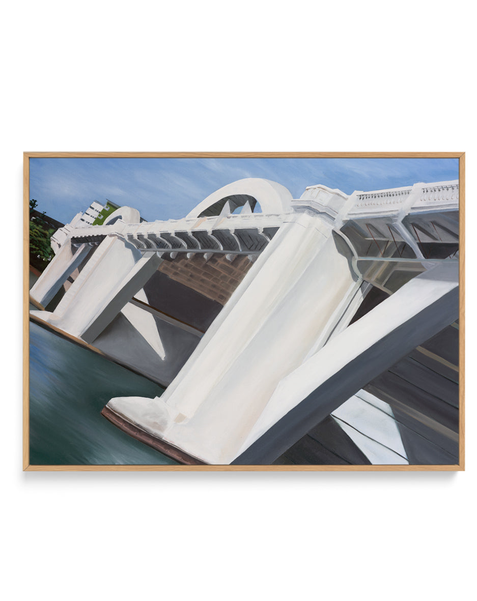 William Jolly Bridge Brisbane by Meredith Howse | Framed Canvas Art Print