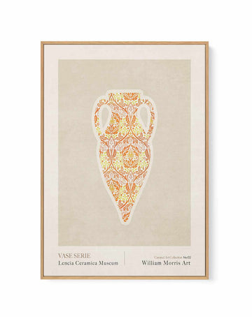 William Morris By Emel Tunaboylu | Framed Canvas Art Print from Olive et Oriel where you can shop wallpaper and artworks online