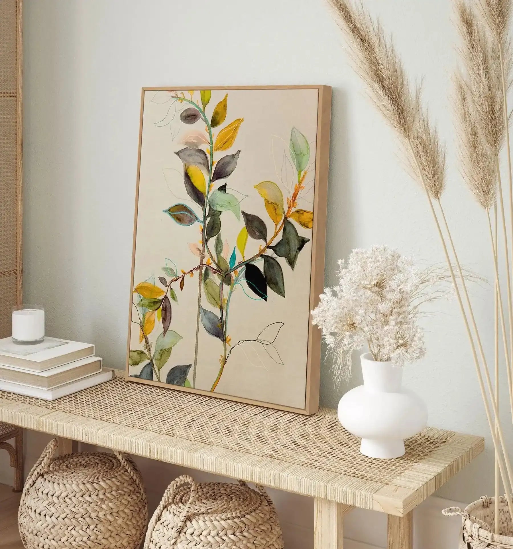 Willow by Leigh Viner | Framed Canvas-CANVAS-You can shop wall art online with Olive et Oriel for everything from abstract art to fun kids wall art. Our beautiful modern art prints and canvas art are available from large canvas prints to wall art paintings and our proudly Australian artwork collection offers only the highest quality framed large wall art and canvas art Australia - You can buy fashion photography prints or Hampton print posters and paintings on canvas from Olive et Oriel and have