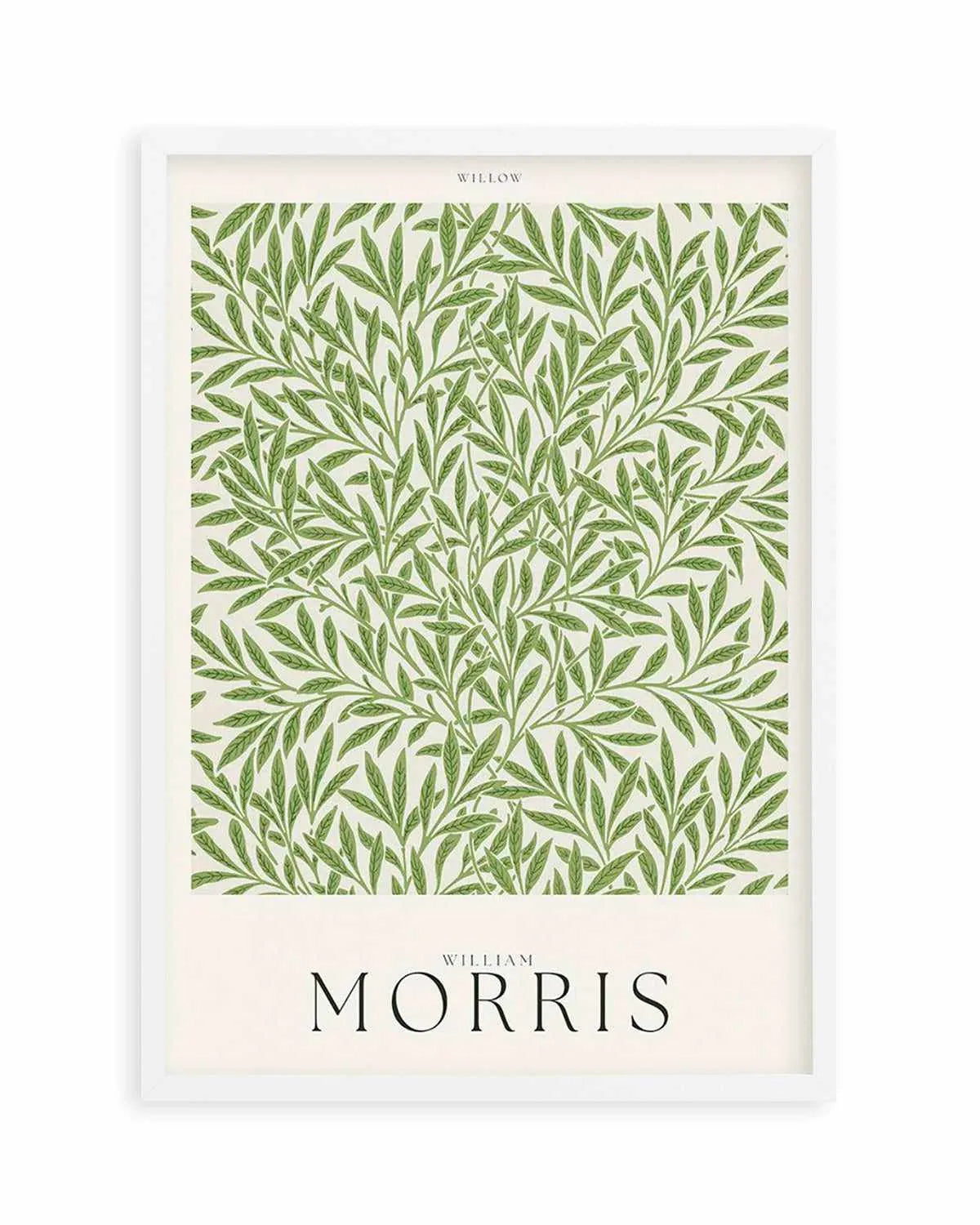 Willow by William Morris Art Print from Olive et Oriel where you can shop wallpaper and artworks online