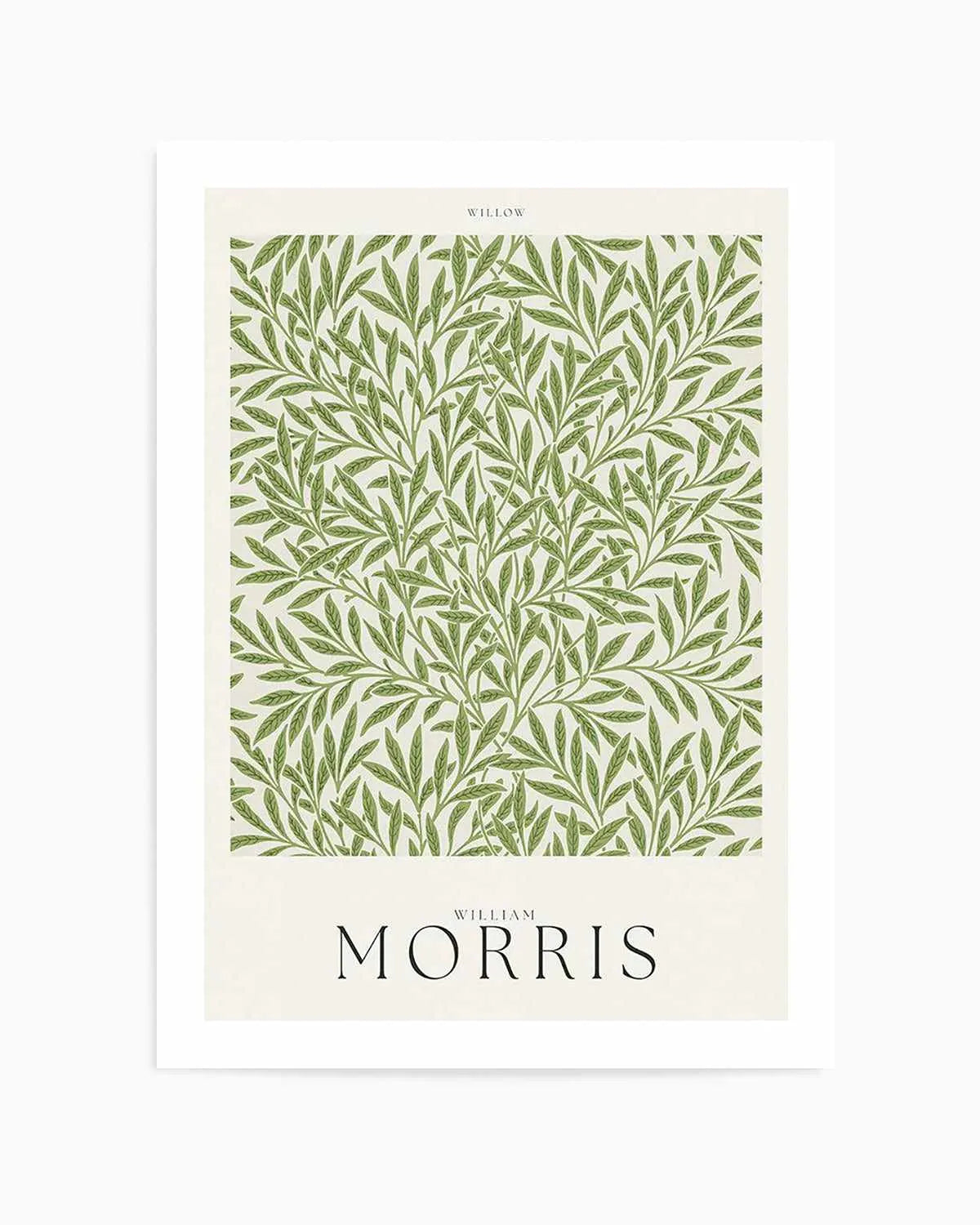 Willow by William Morris Art Print from Olive et Oriel where you can shop wallpaper and artworks online