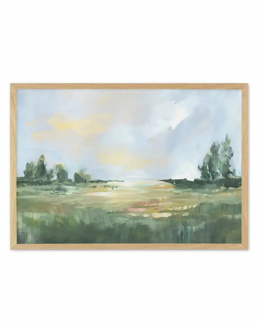 Willowy Wilderness Art Print from Olive et Oriel where you can shop wallpaper and artworks online