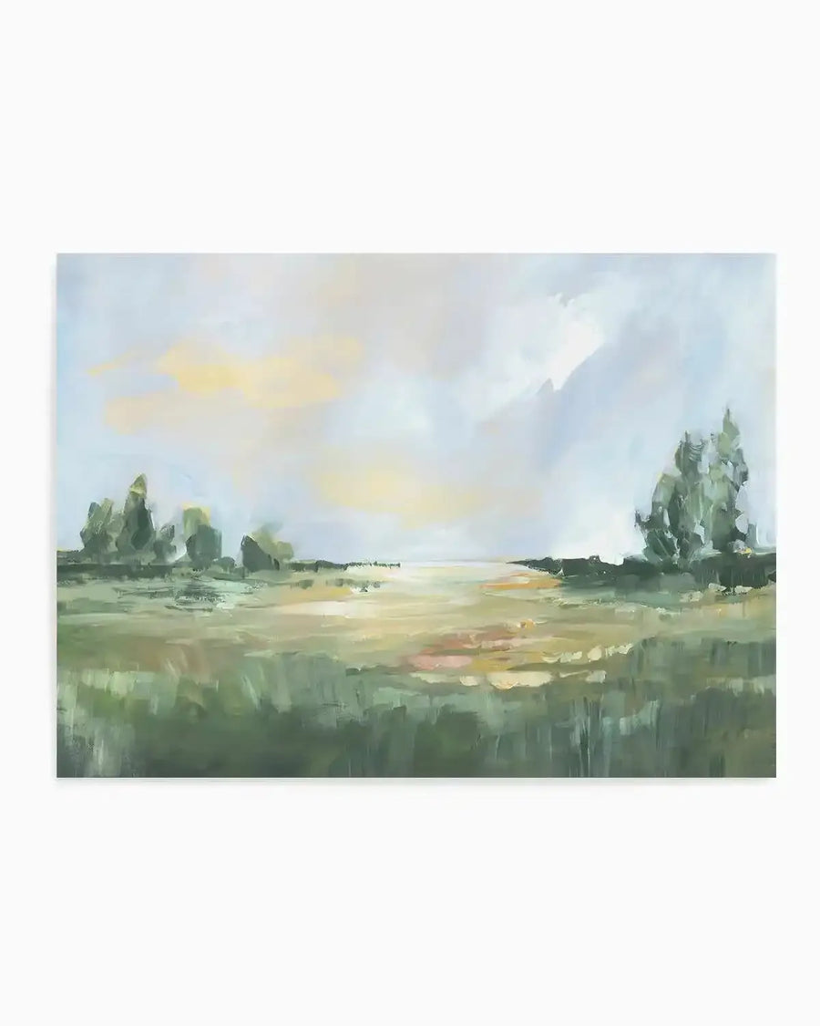 Willowy Wilderness Art Print from Olive et Oriel where you can shop wallpaper and artworks online