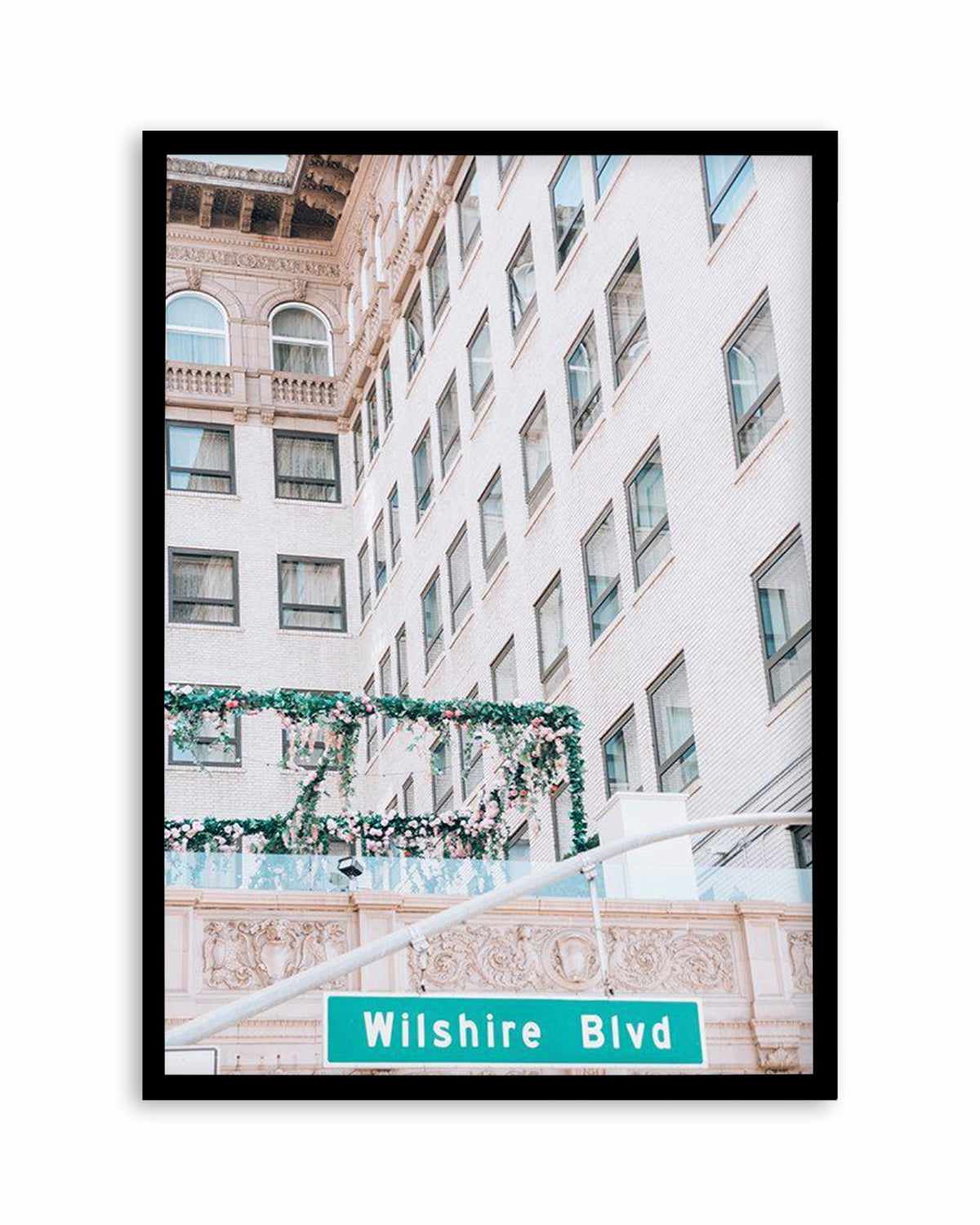 Wilshire BLVD Art Print