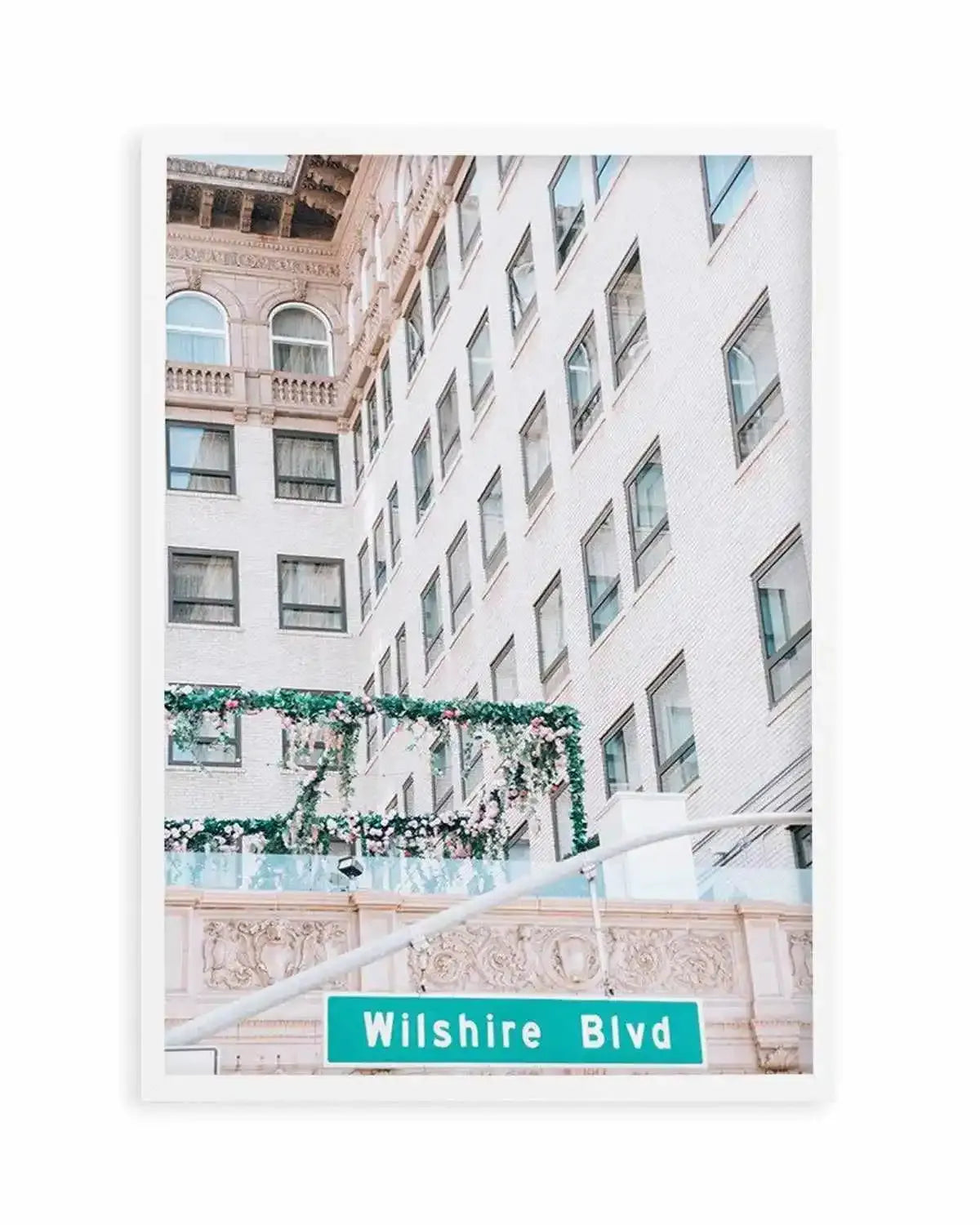 Wilshire BLVD Art Print from Olive et Oriel where you can shop wallpaper and artworks online
