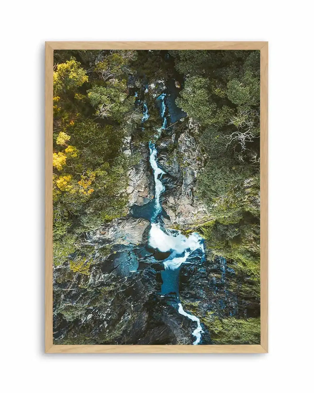 Windin Falls | Cairns Art Print from Olive et Oriel where you can shop wallpaper and artworks online