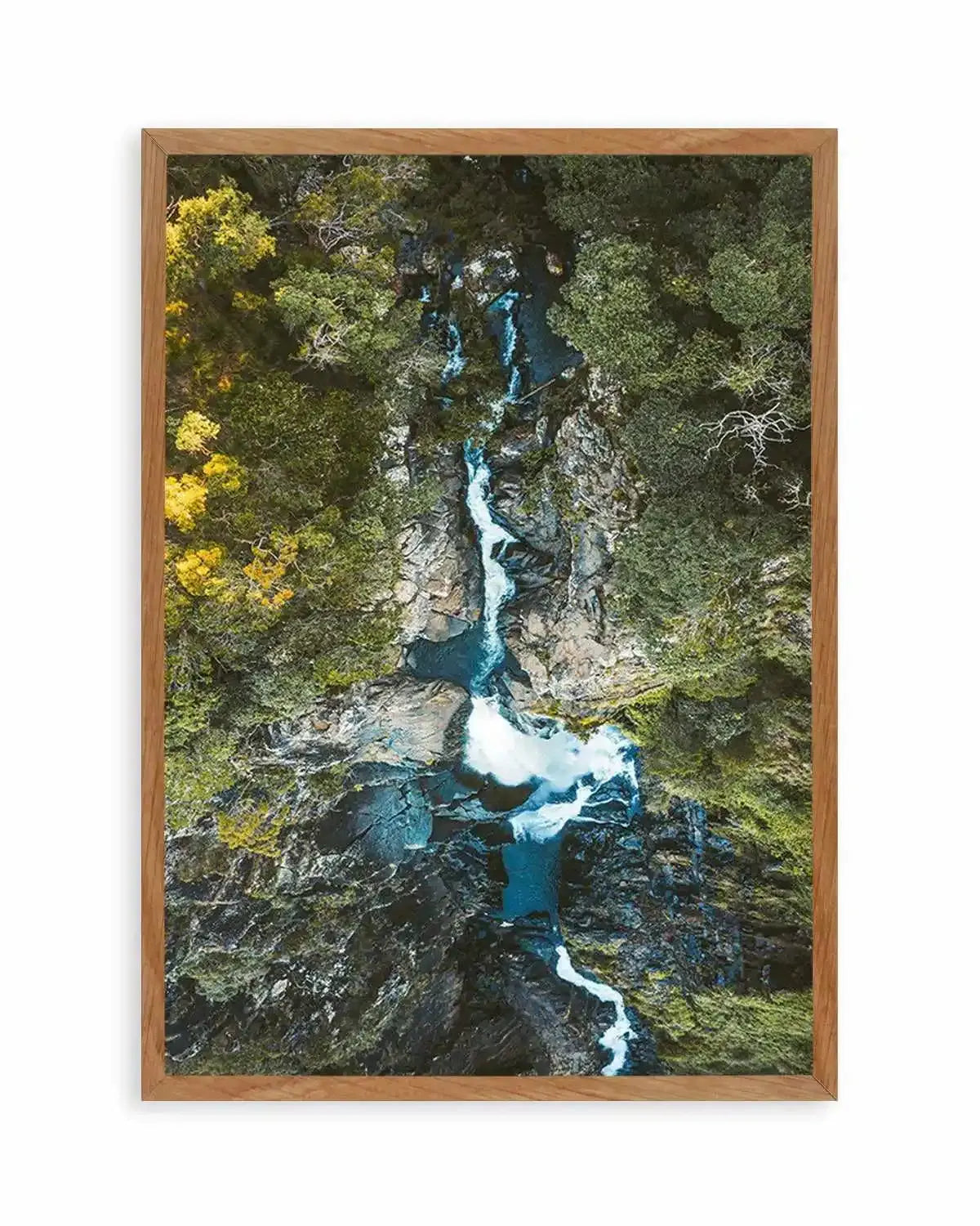 Windin Falls | Cairns Art Print from Olive et Oriel where you can shop wallpaper and artworks online