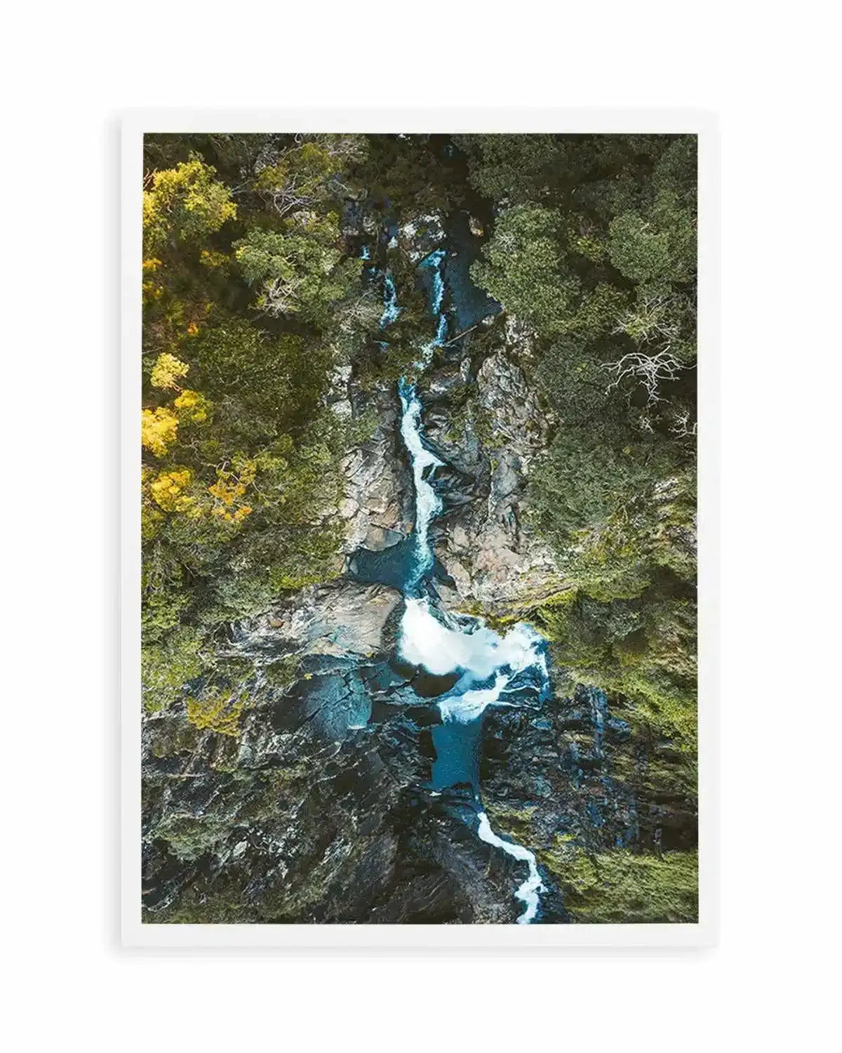 Windin Falls | Cairns Art Print from Olive et Oriel where you can shop wallpaper and artworks online
