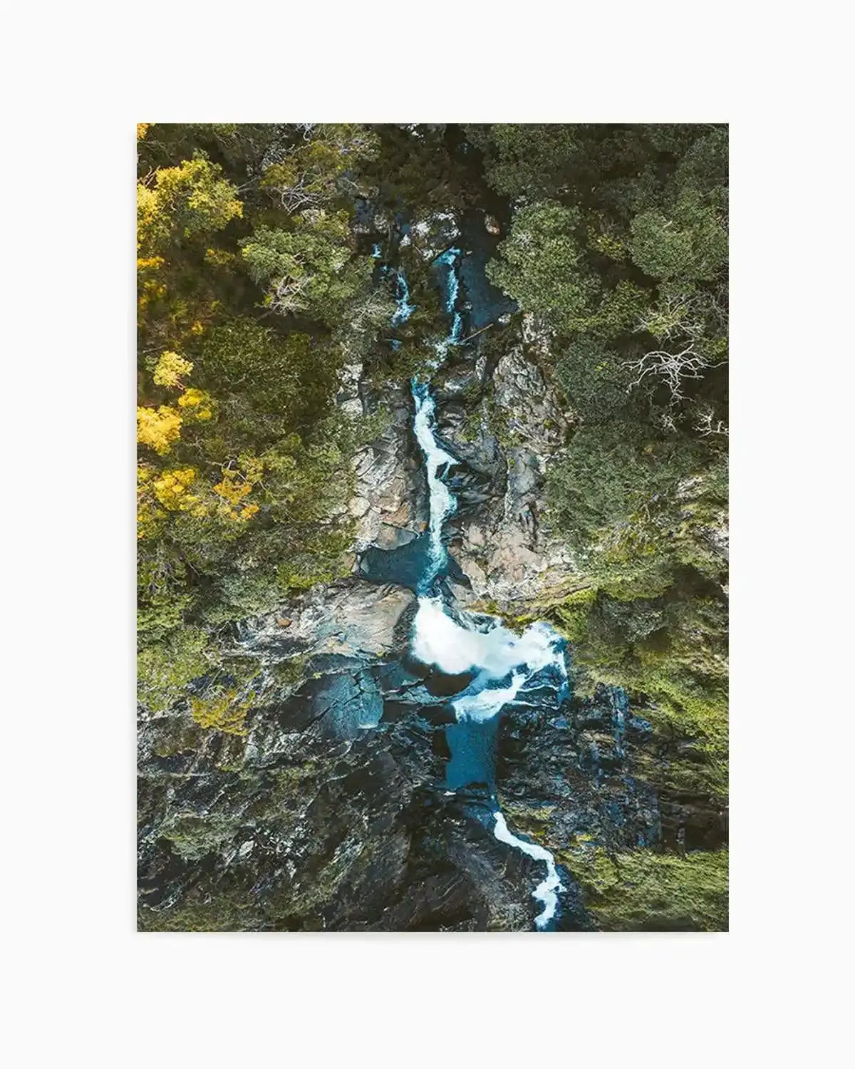 Windin Falls | Cairns Art Print from Olive et Oriel where you can shop wallpaper and artworks online