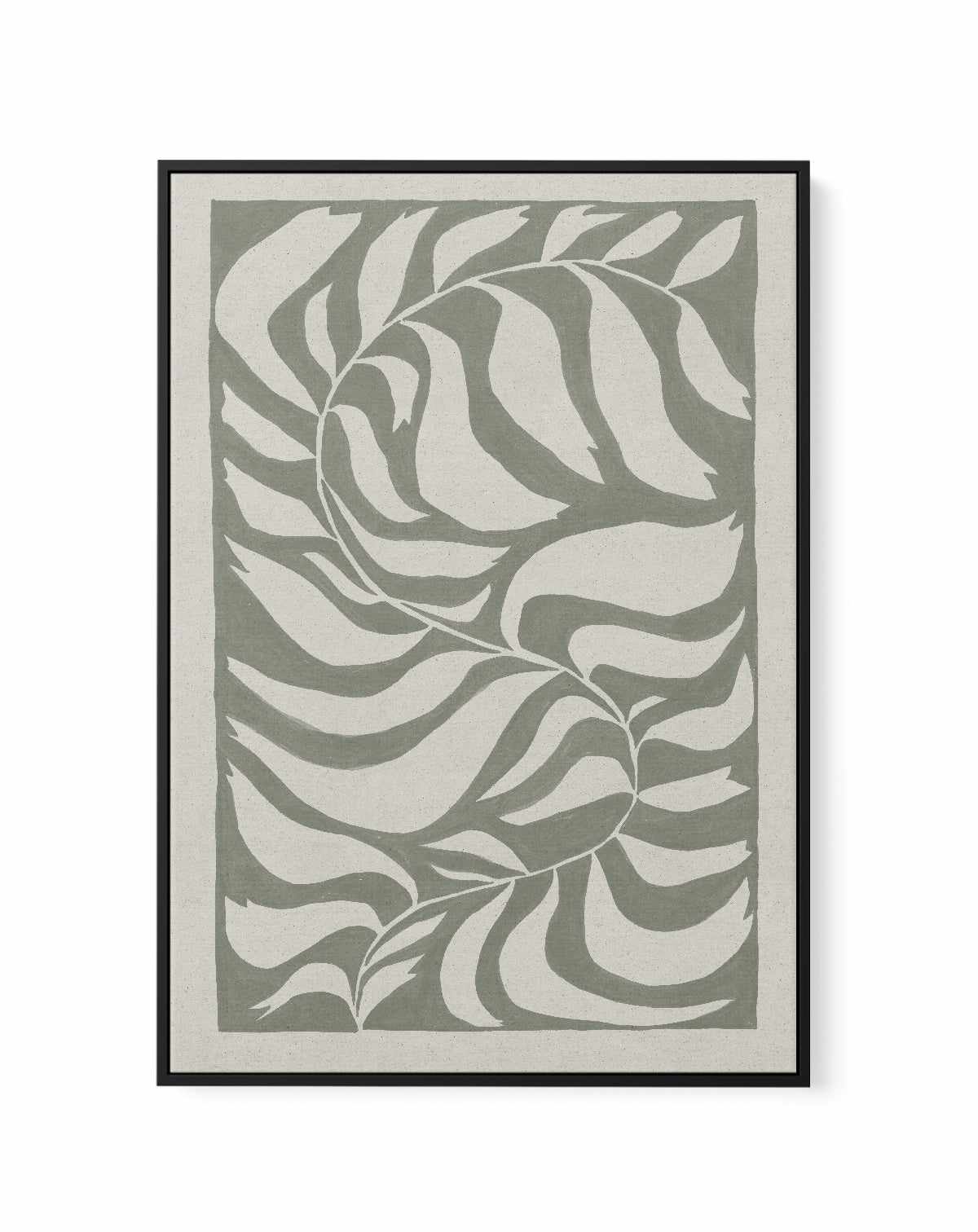 Winding Vine | Framed Canvas Art Print