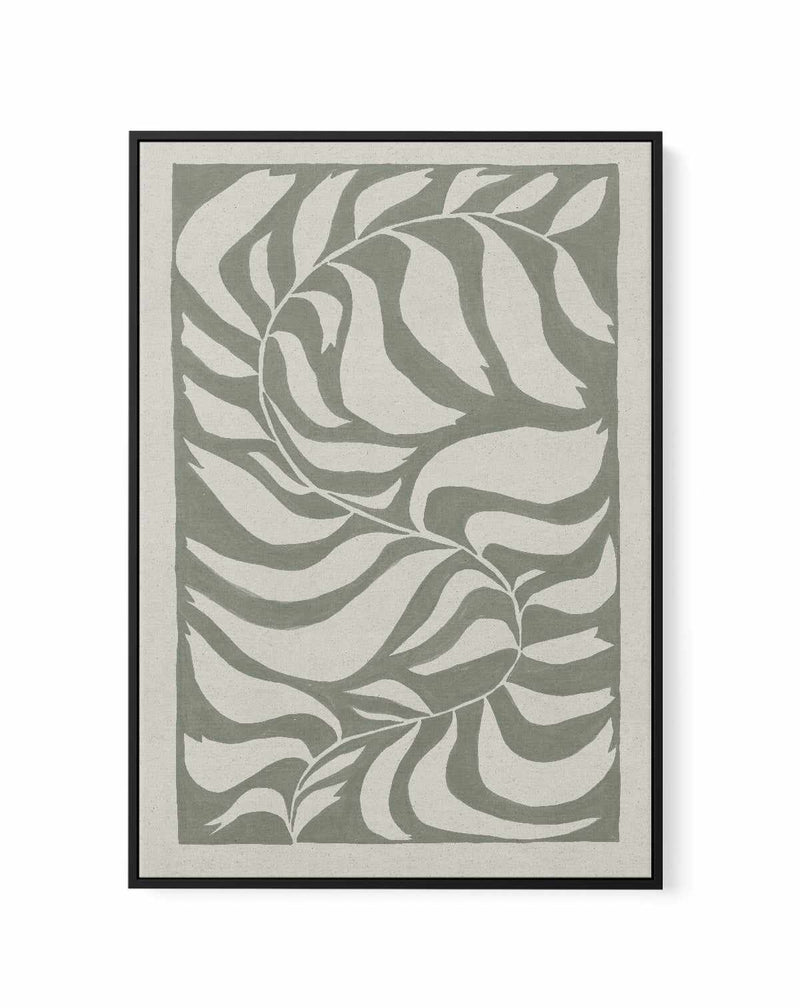 Winding Vine | Framed Canvas Art Print