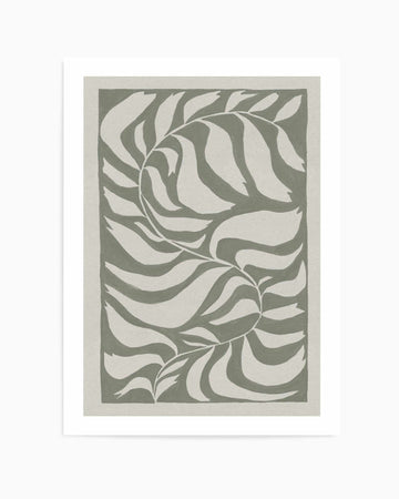 Winding Vine | Art Print from Olive et Oriel where you can shop wallpaper and artworks online