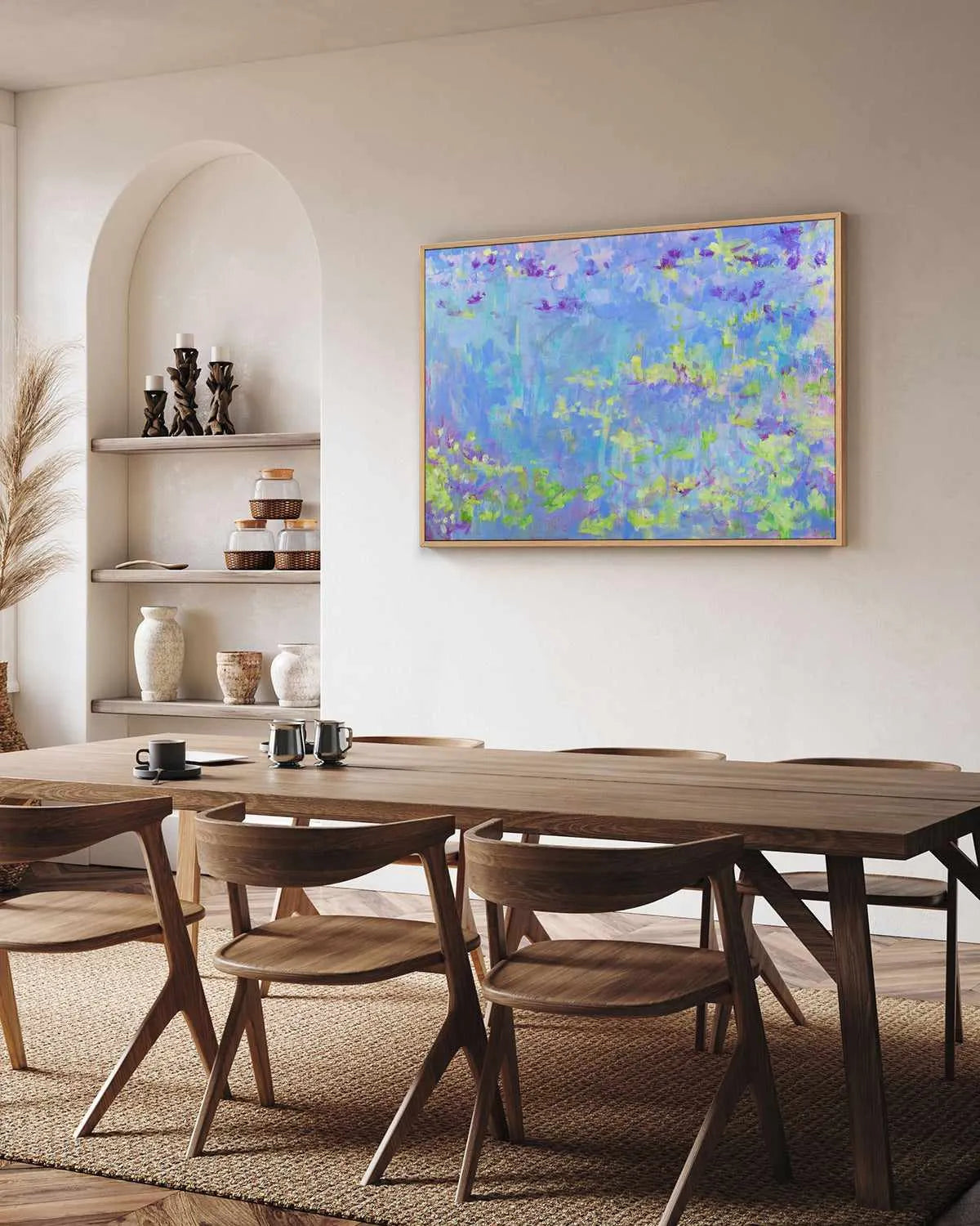 Windswept by Tamara Gonda | Framed Canvas Art Print from Olive et Oriel where you can shop wallpaper and artworks online