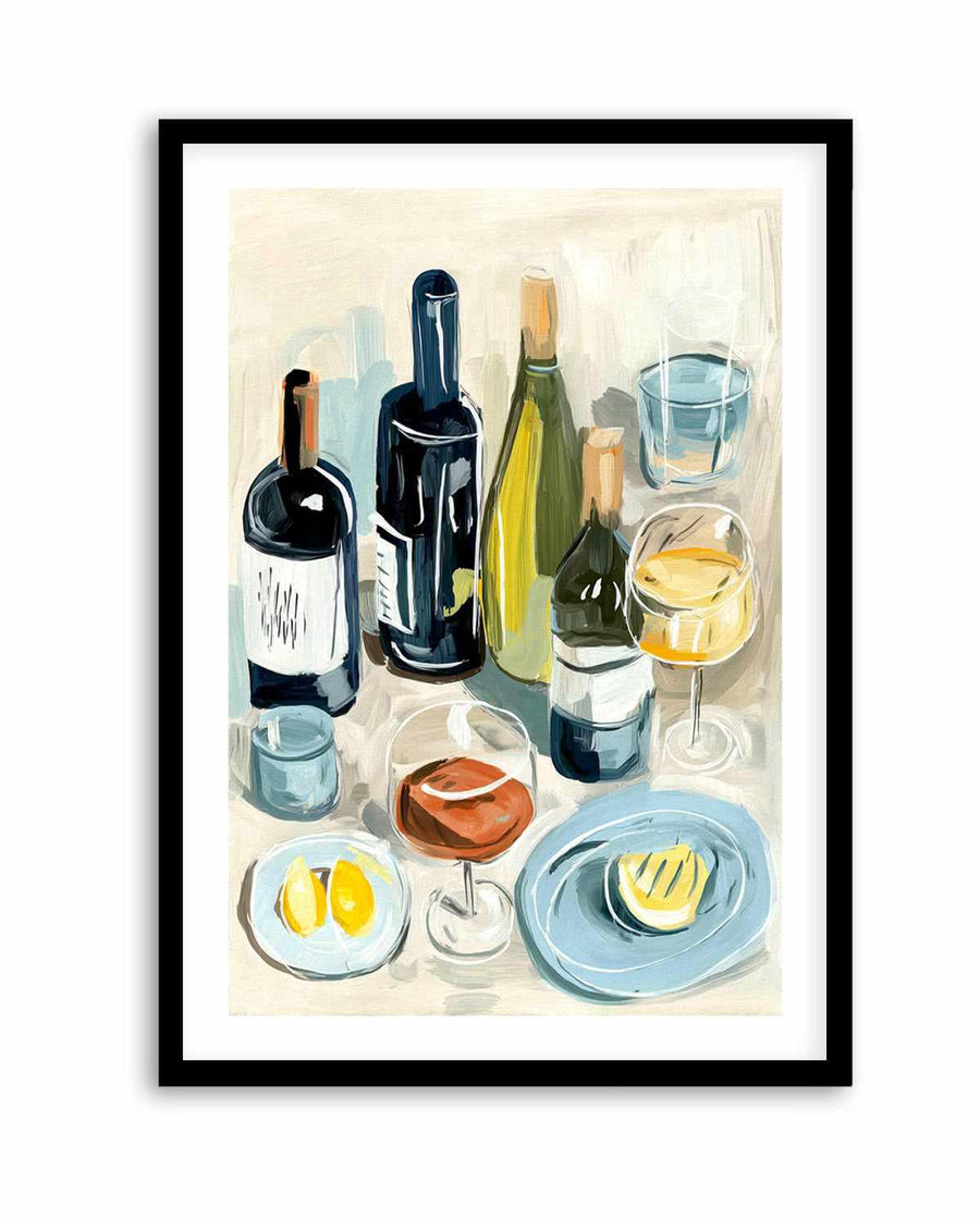Wine Club | Art Print from Olive et Oriel where you can shop wallpaper and artworks online
