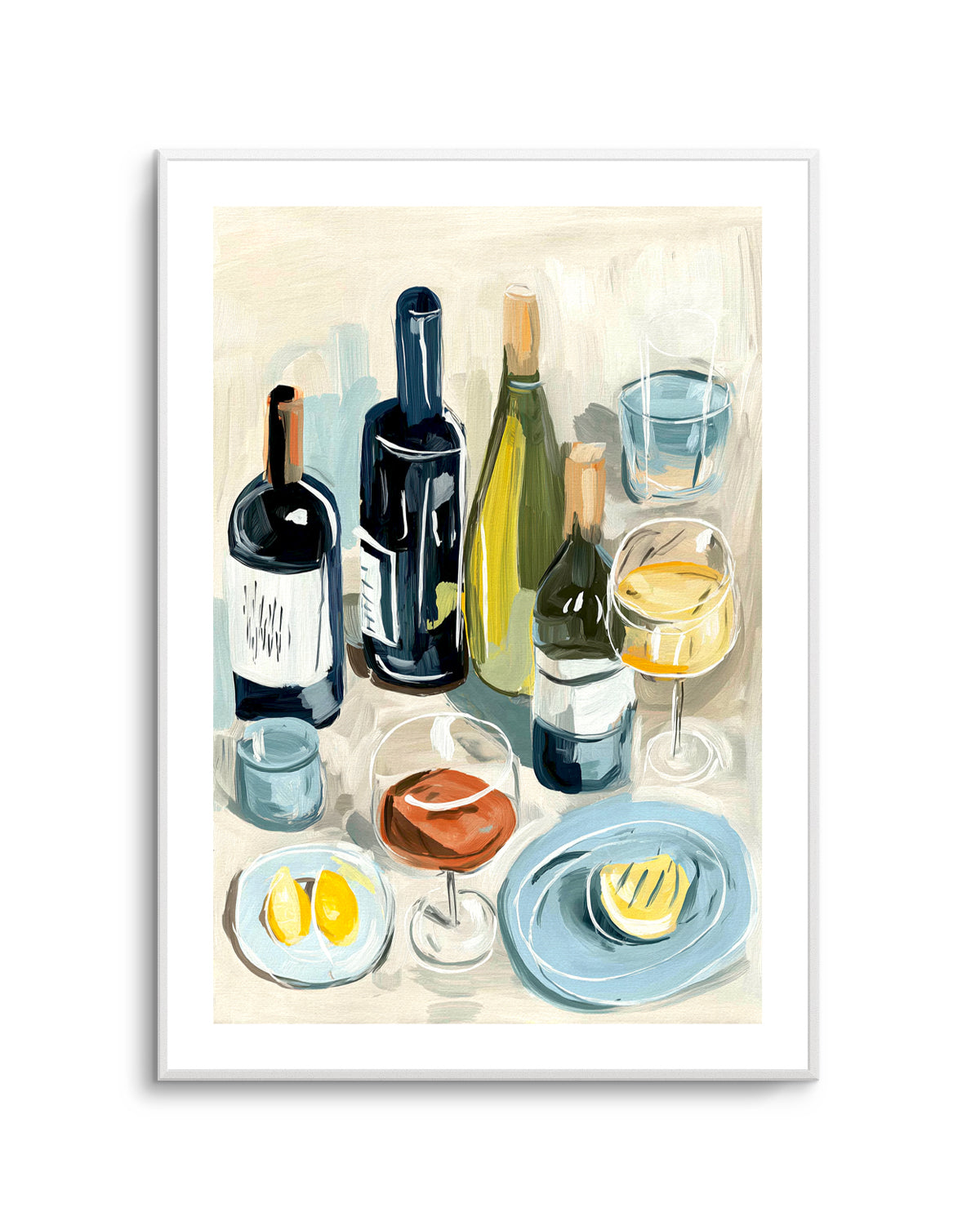 Wine Club | Art Print from Olive et Oriel where you can shop wallpaper and artworks online