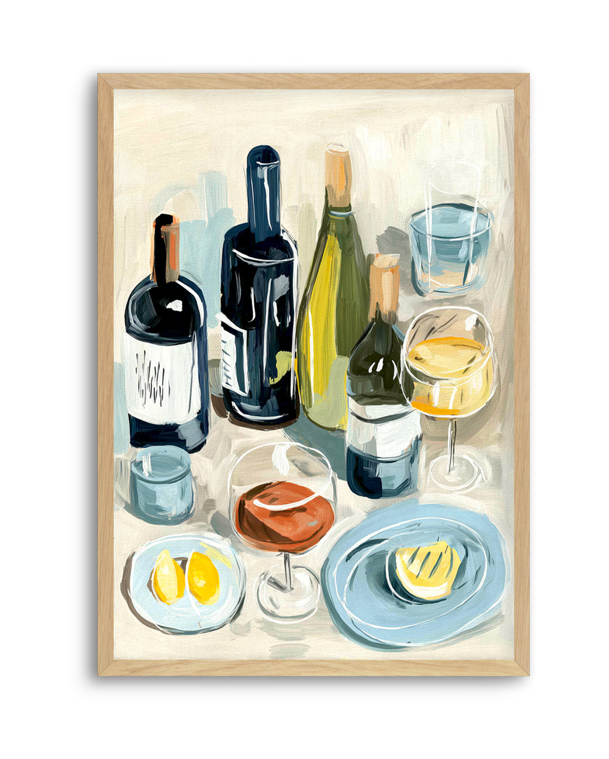 Wine Club | Art Print from Olive et Oriel where you can shop wallpaper and artworks online