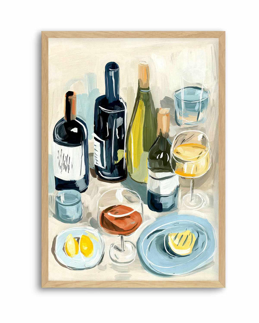 Wine Club | Art Print from Olive et Oriel where you can shop wallpaper and artworks online