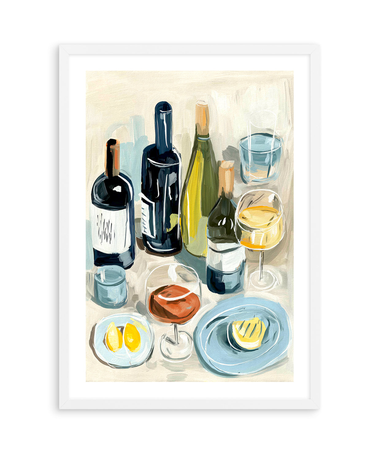 Wine Club | Art Print from Olive et Oriel where you can shop wallpaper and artworks online