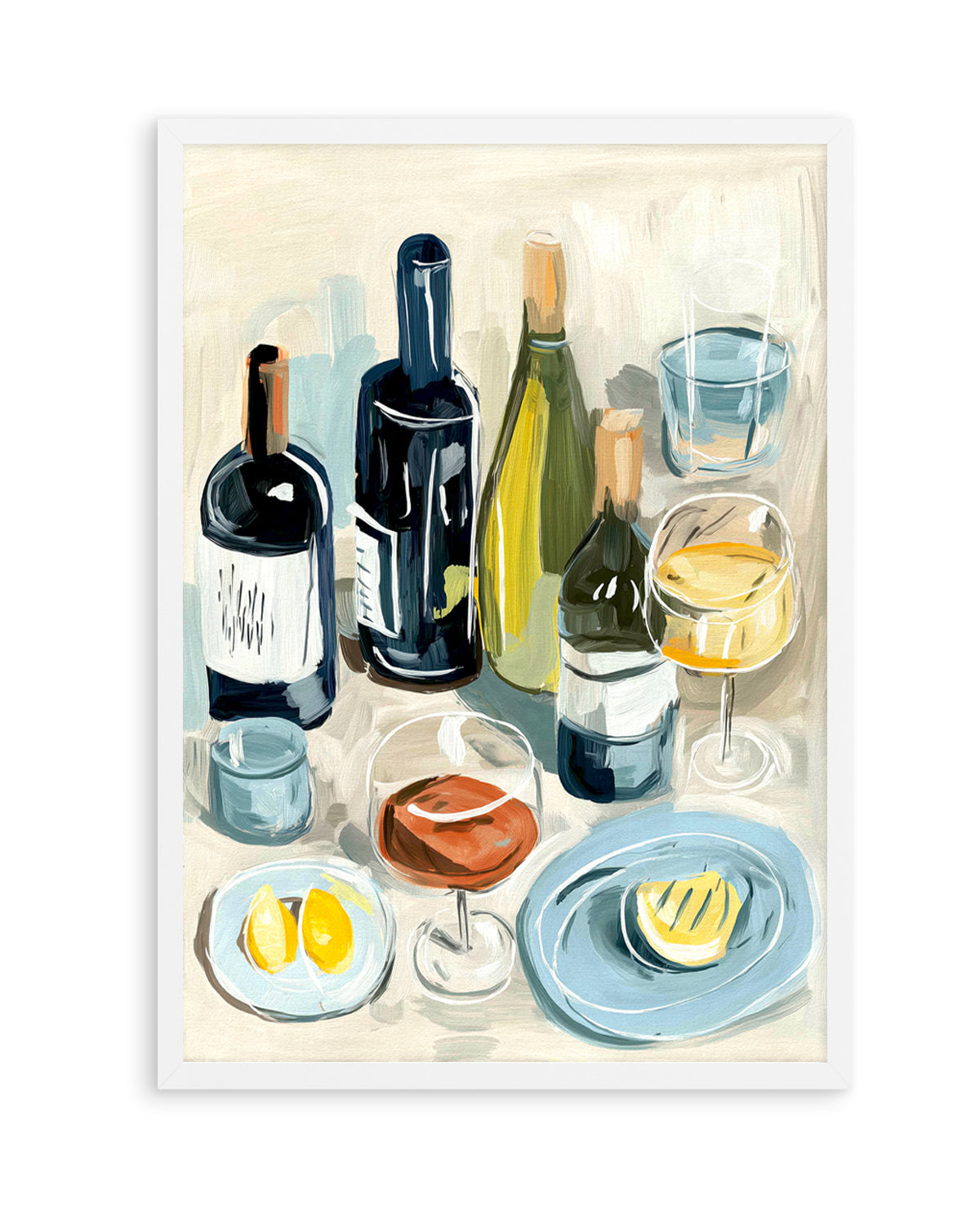 Wine Club | Art Print from Olive et Oriel where you can shop wallpaper and artworks online