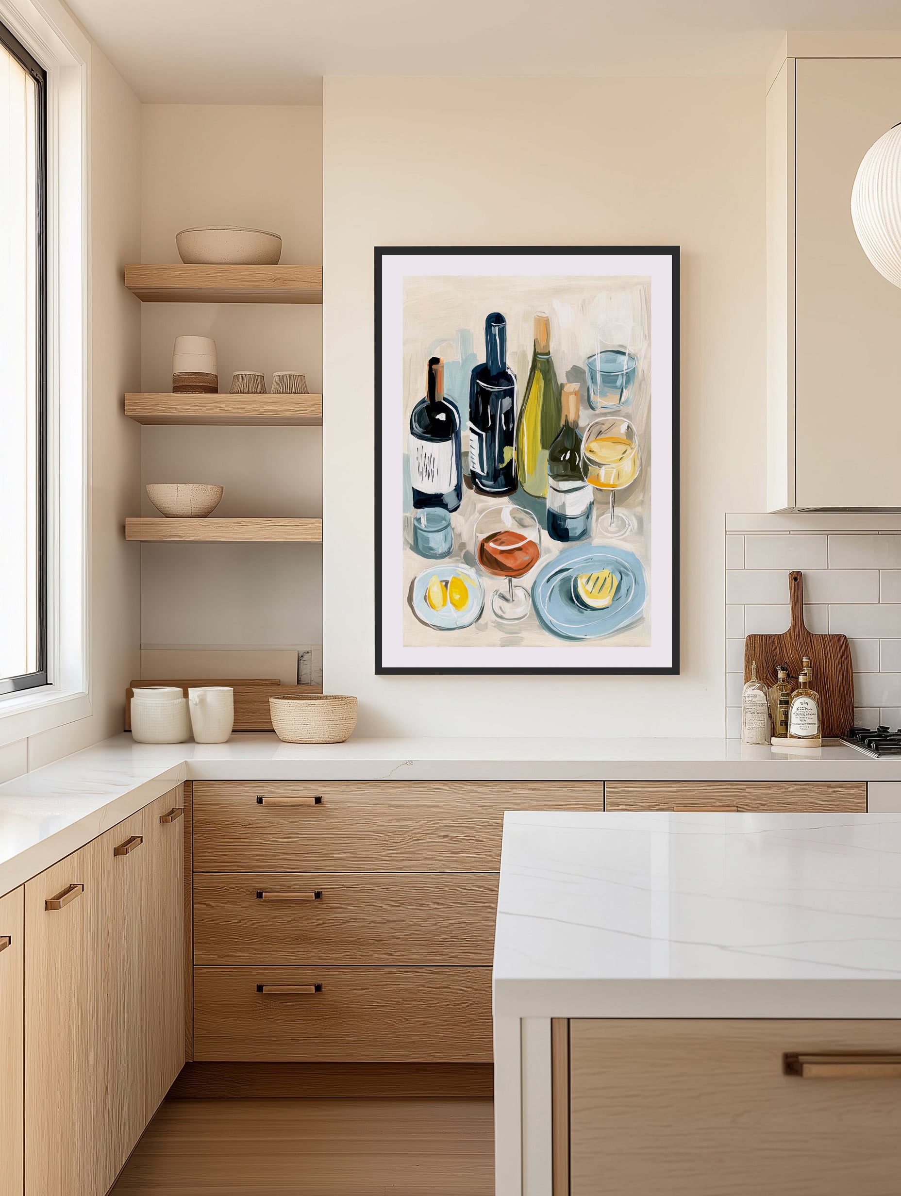 Wine Club | Art Print from Olive et Oriel where you can shop wallpaper and artworks online