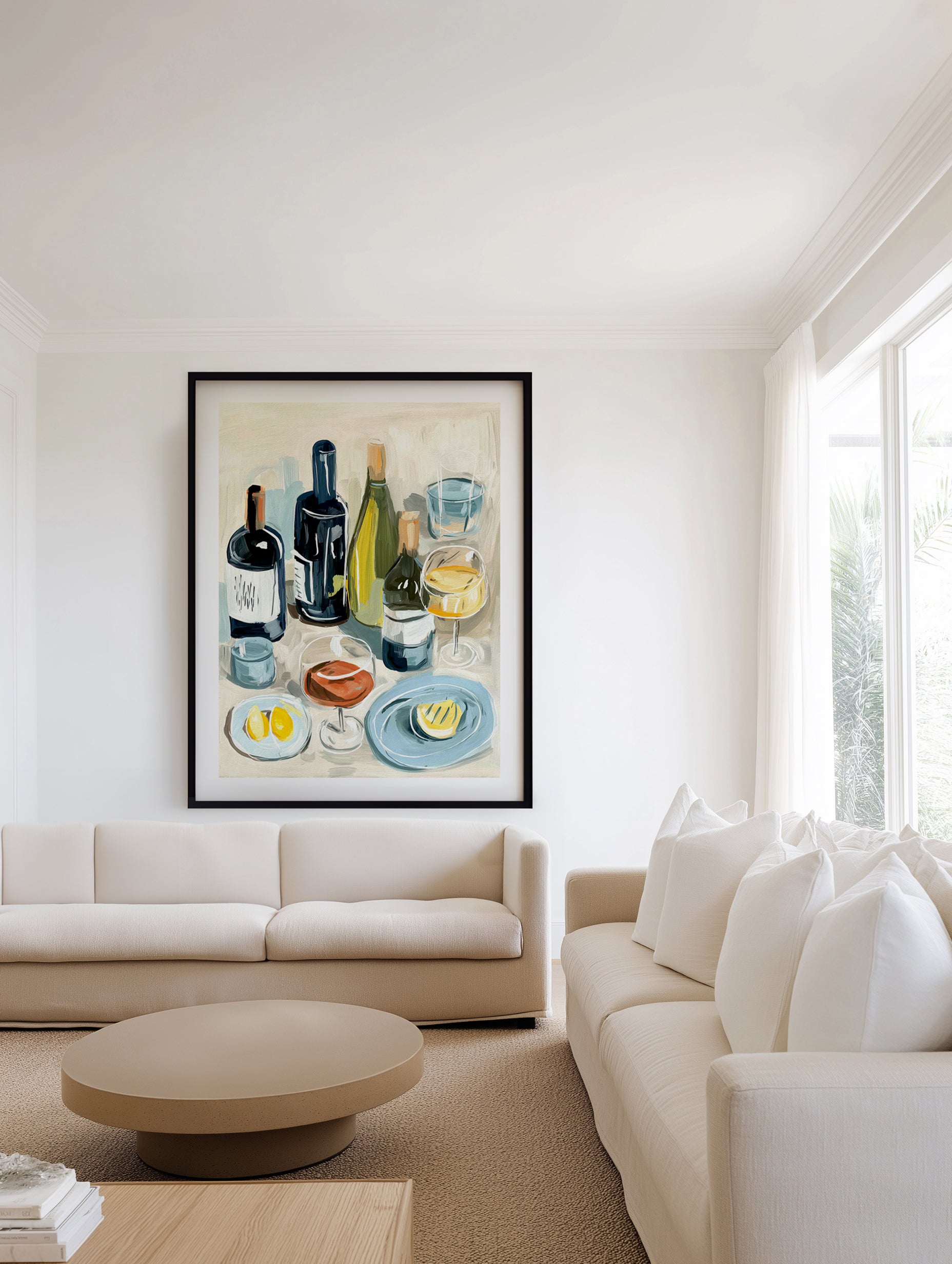 Wine Club | Art Print from Olive et Oriel where you can shop wallpaper and artworks online
