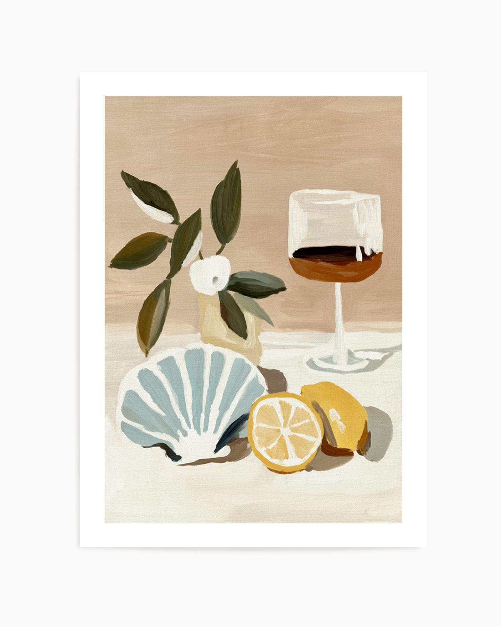 Wine Not | Art Print from Olive et Oriel where you can shop wallpaper and artworks online