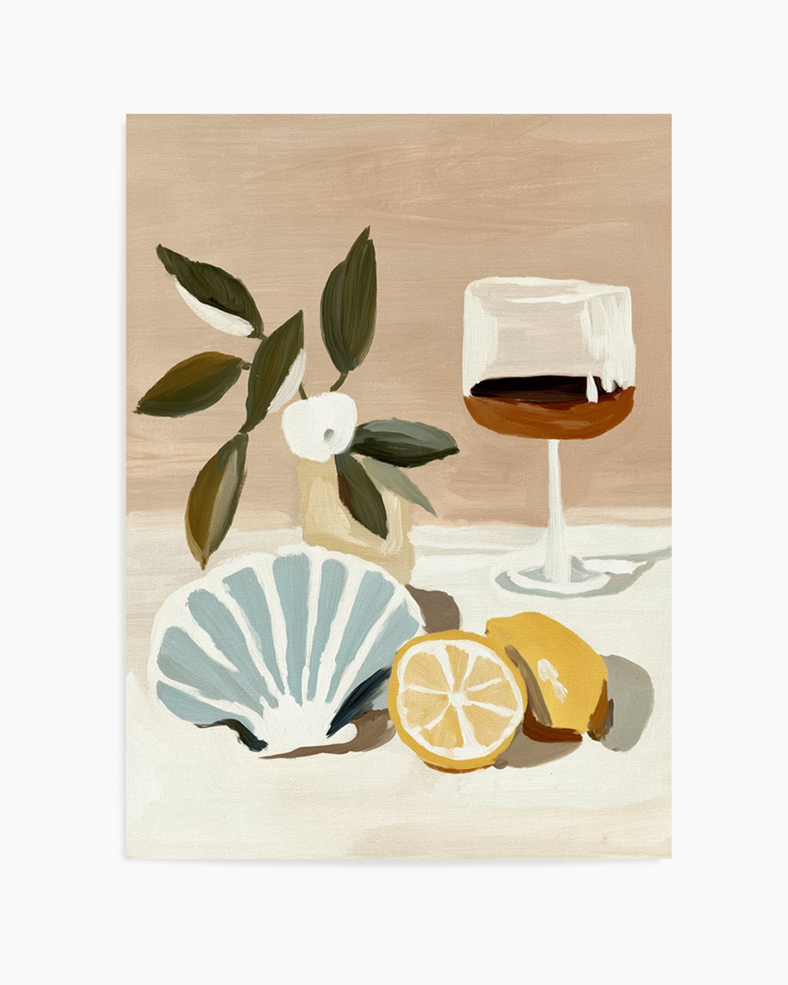 Wine Not | Art Print from Olive et Oriel where you can shop wallpaper and artworks online