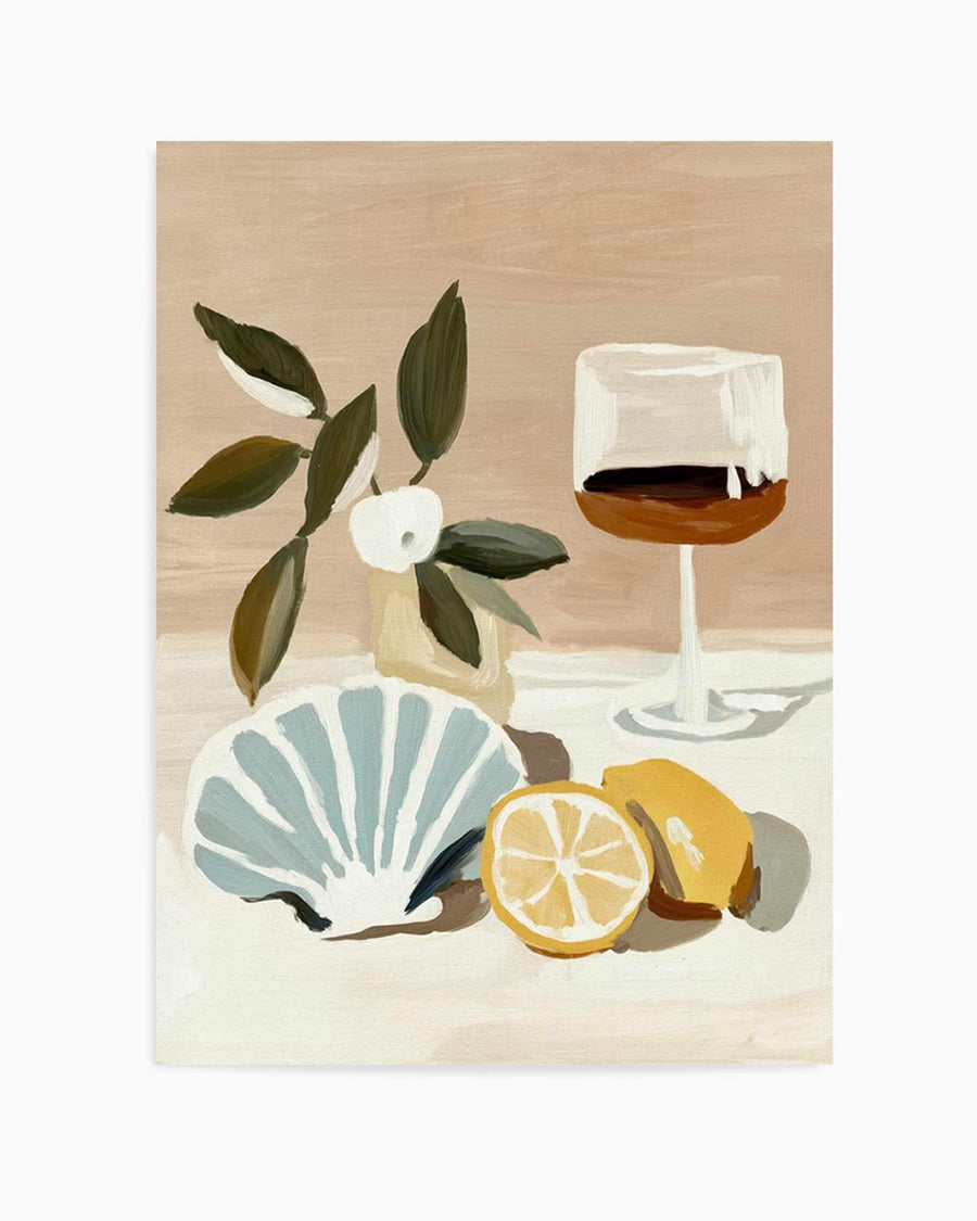 Wine Not | Art Print from Olive et Oriel where you can shop wallpaper and artworks online