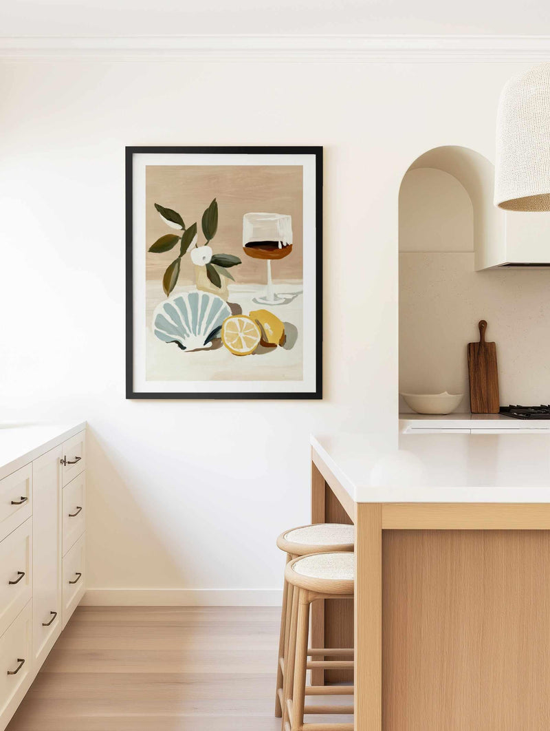 Wine Not | Art Print from Olive et Oriel where you can shop wallpaper and artworks online