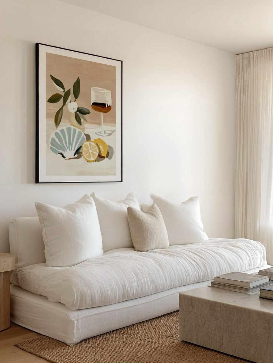 Wine Not | Art Print from Olive et Oriel where you can shop wallpaper and artworks online