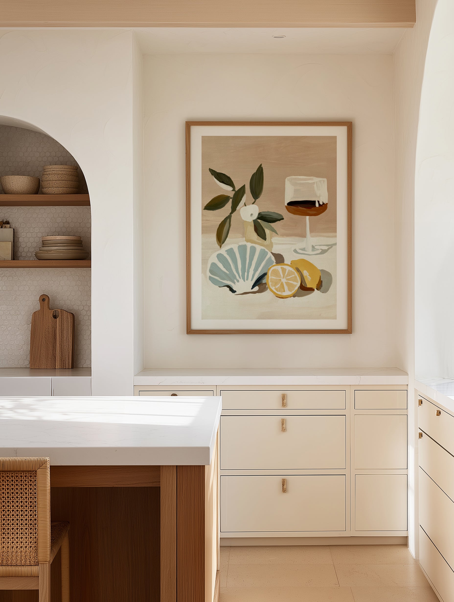 Wine Not | Art Print from Olive et Oriel where you can shop wallpaper and artworks online