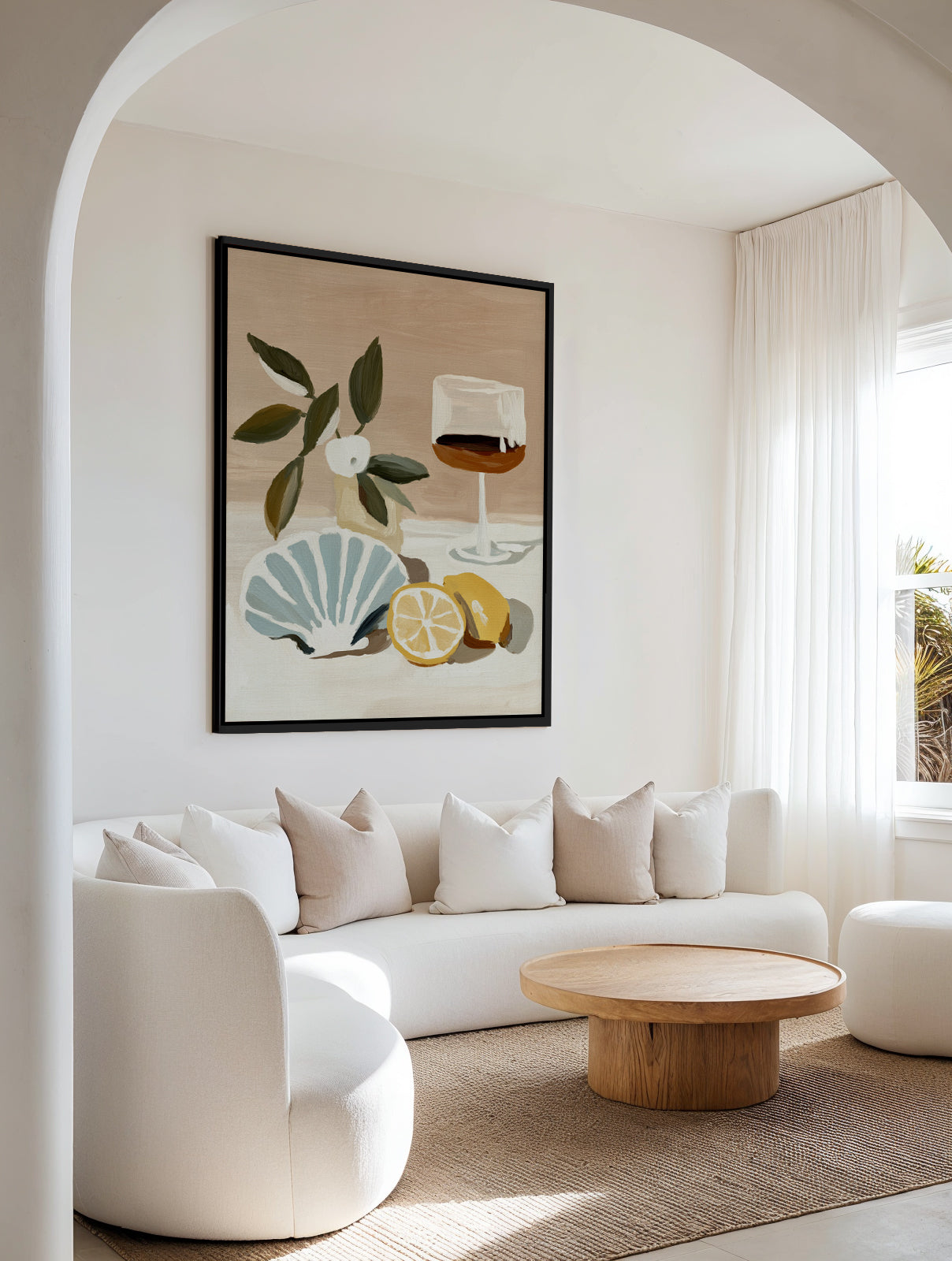 Wine Not | Framed Canvas Art Print from Olive et Oriel where you can shop wallpaper and artworks online