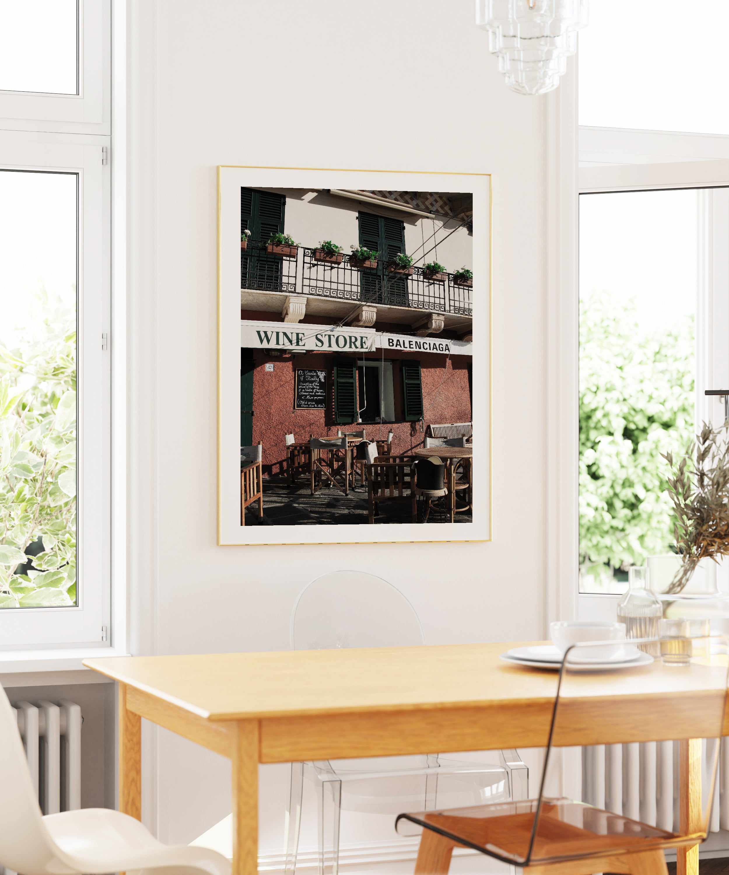 Wine Store, Portofino | Art Print