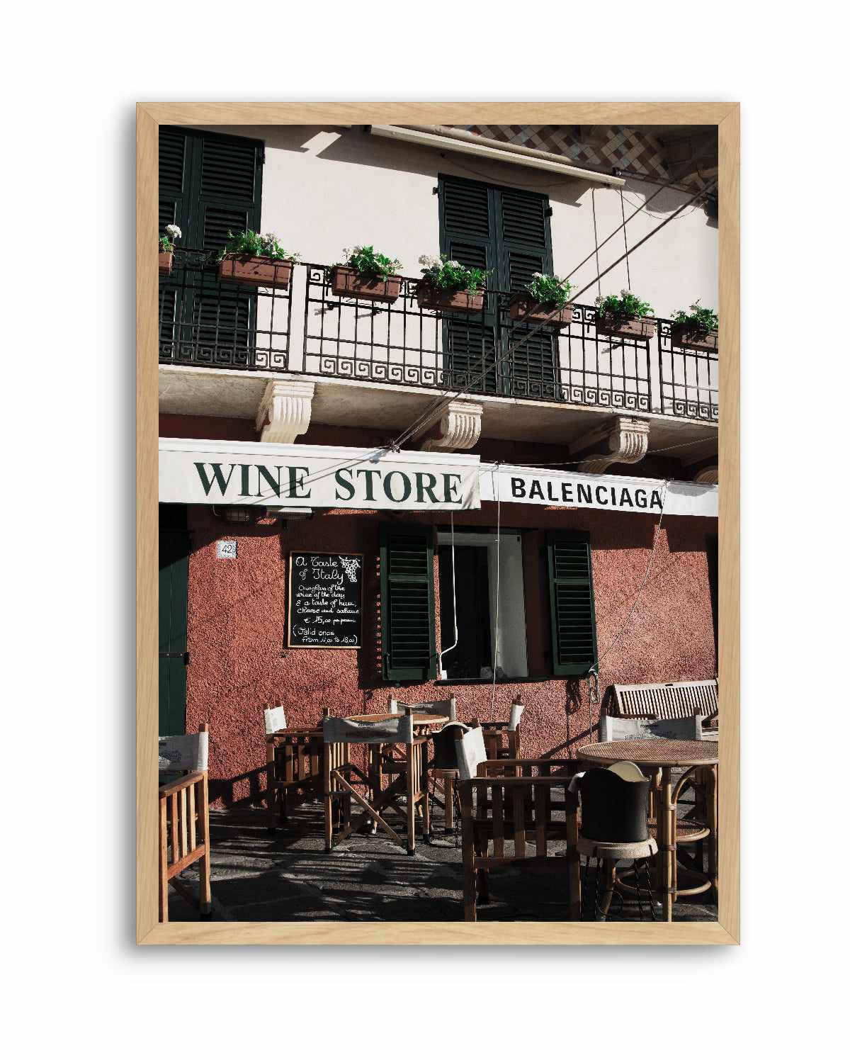 Wine Store, Portofino | Art Print