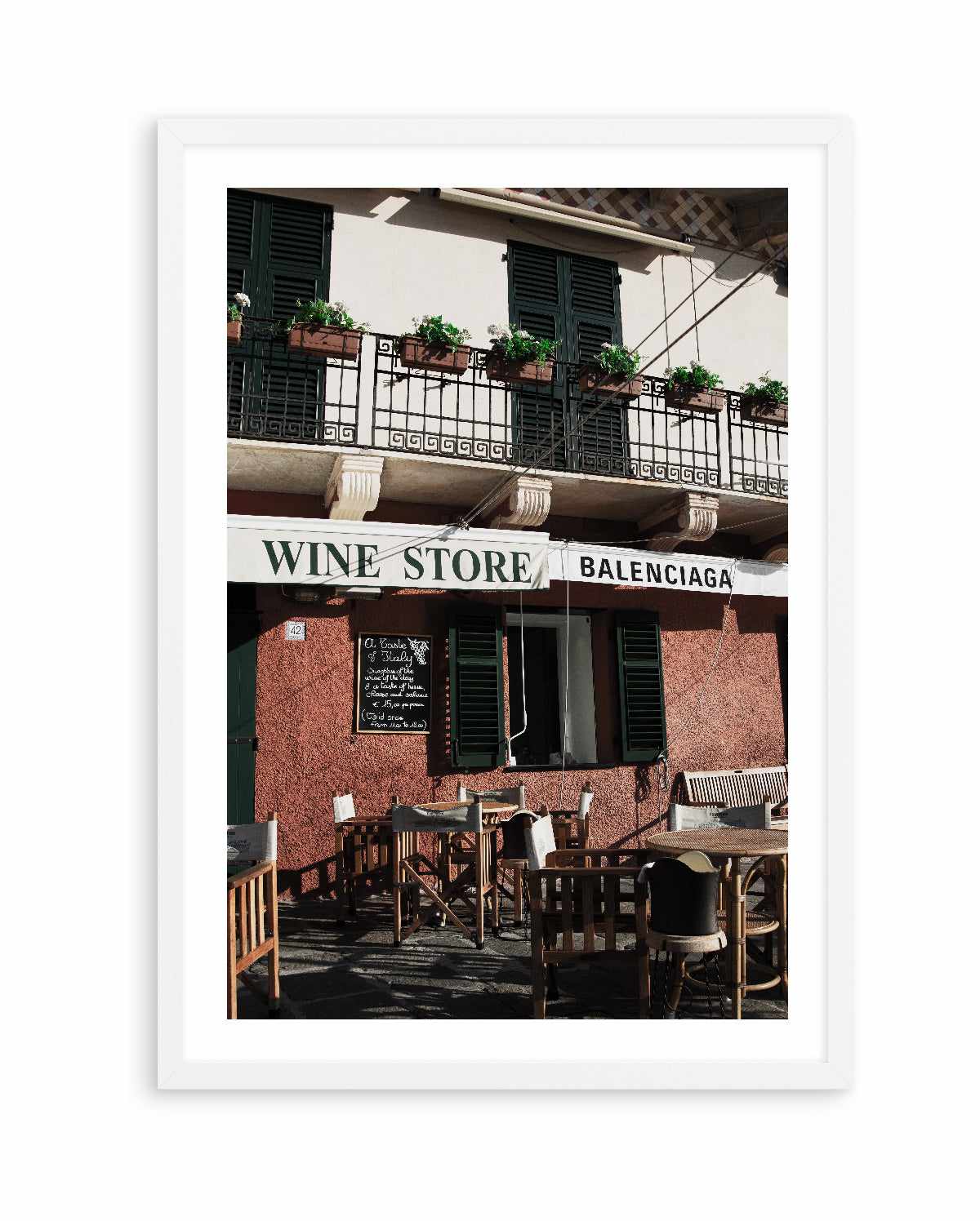 Wine Store, Portofino | Art Print