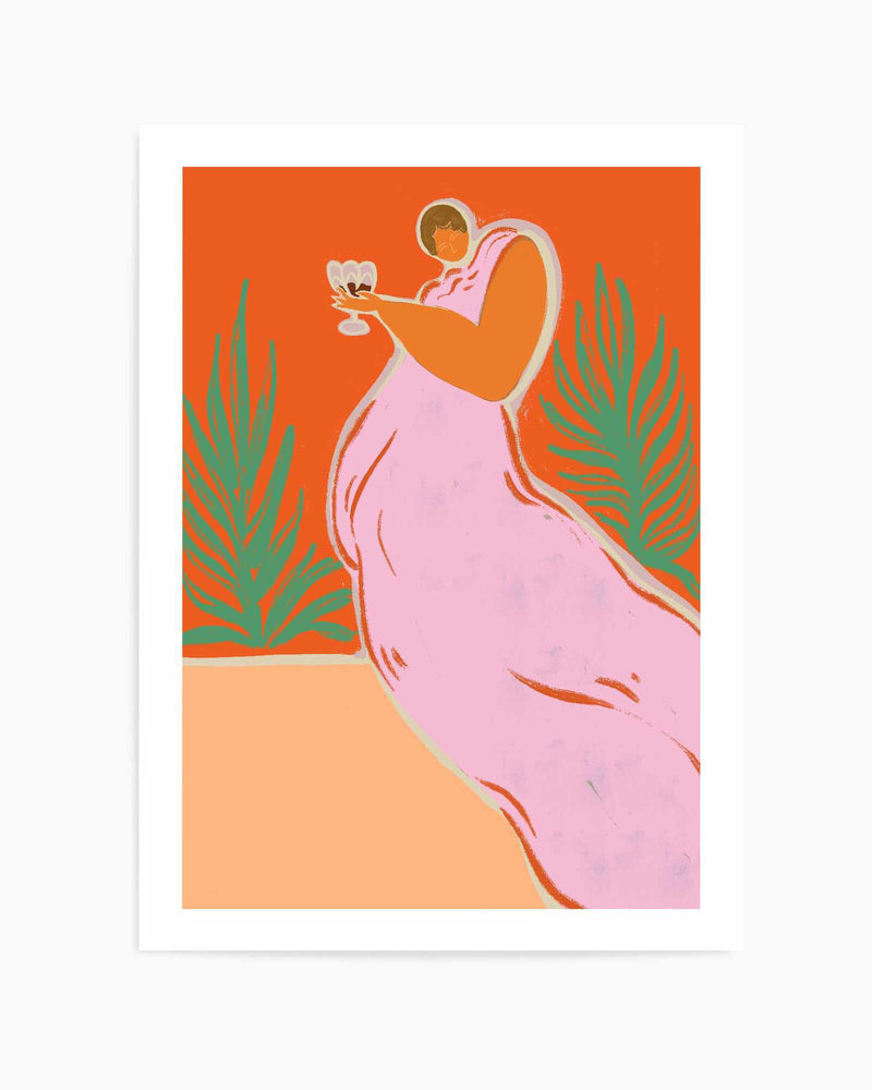 Wine Time by Arty Guava | Art Print