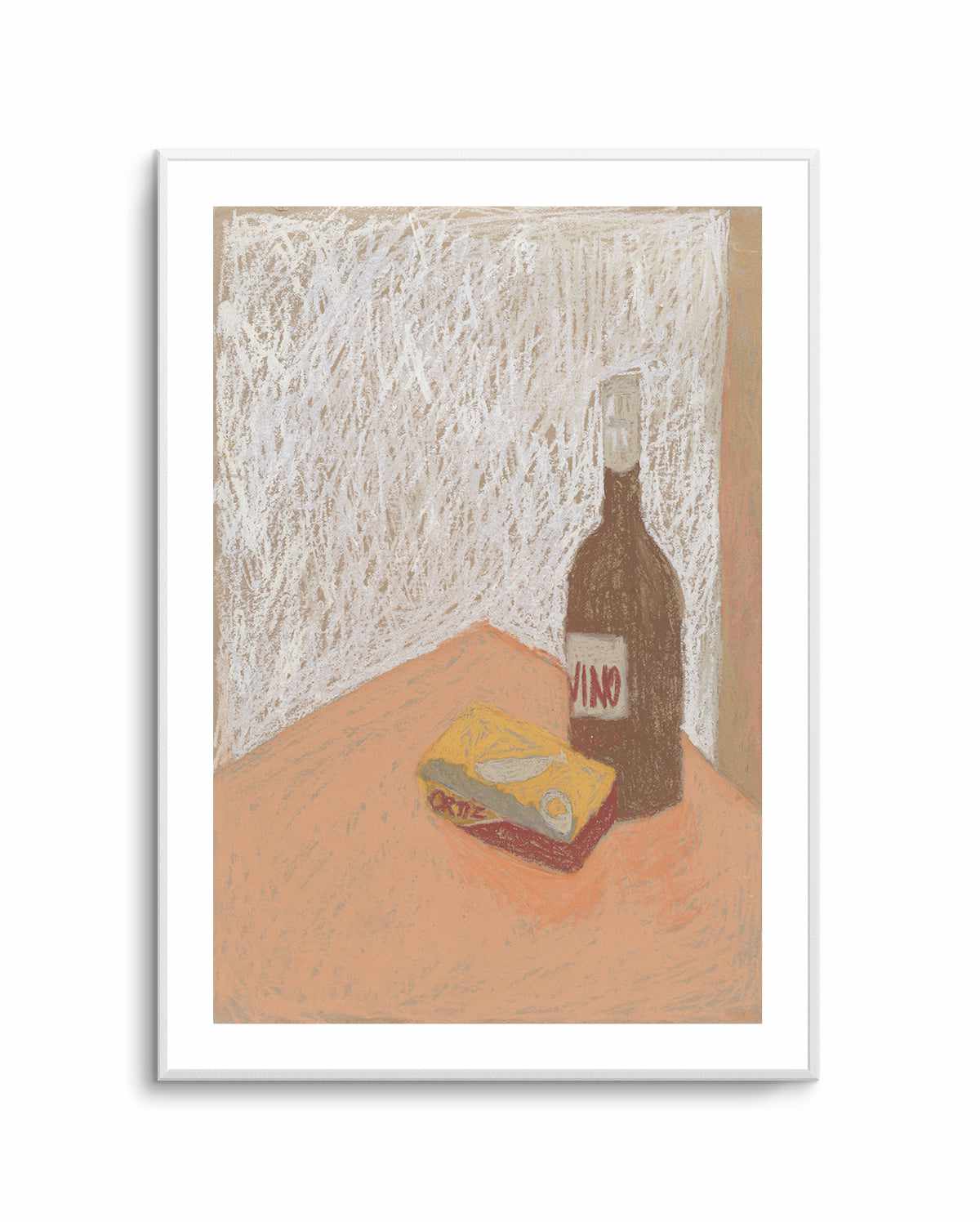 Wine and Sardines | Art Print