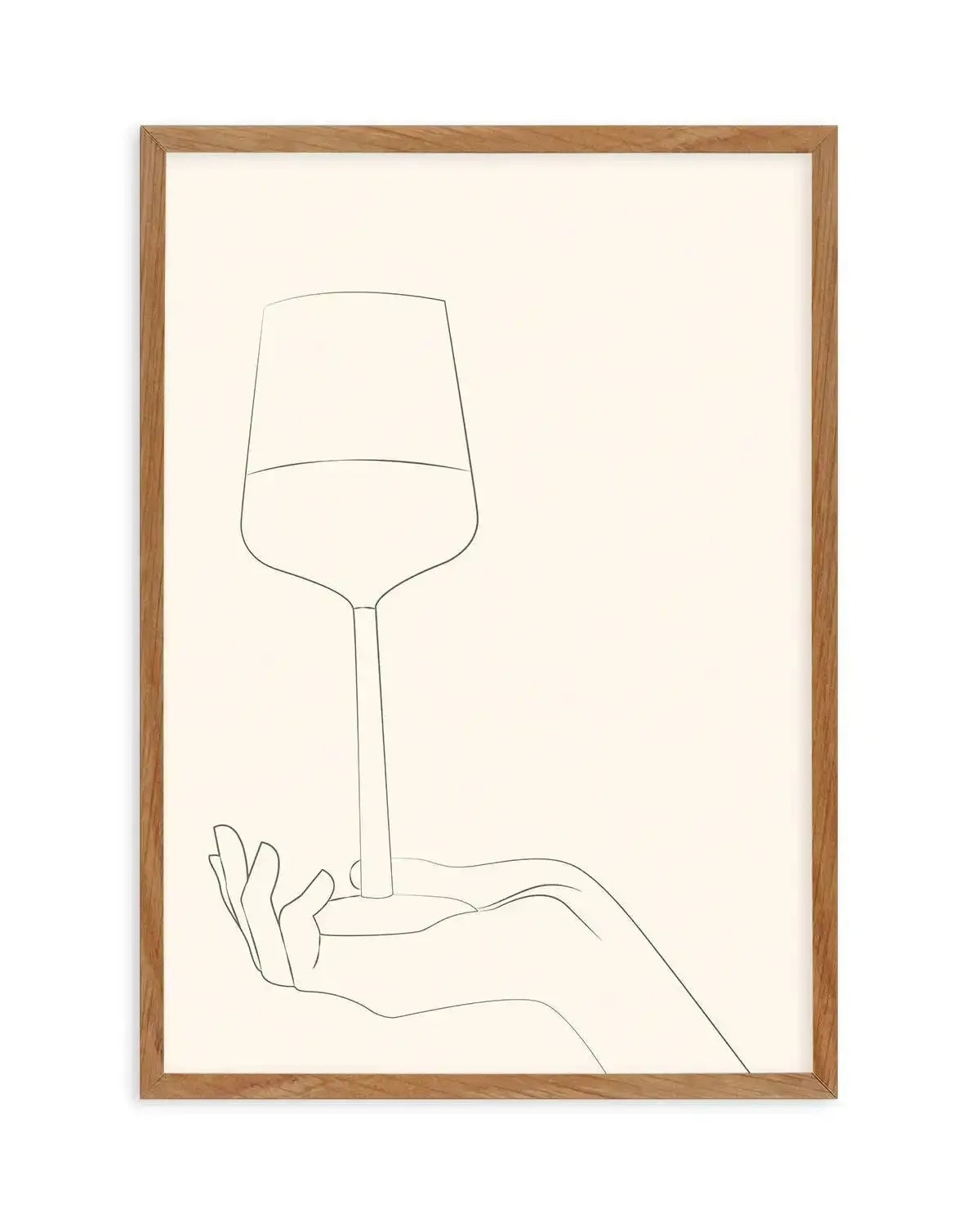 Wine Line Art III Art Print-PRINT-Olive et Oriel-Olive et Oriel-Buy-Australian-Art-Prints-Online-with-Olive-et-Oriel-Your-Artwork-Specialists-Austrailia-Decorate-With-Coastal-Photo-Wall-Art-Prints-From-Our-Beach-House-Artwork-Collection-Fine-Poster-and-Framed-Artwork