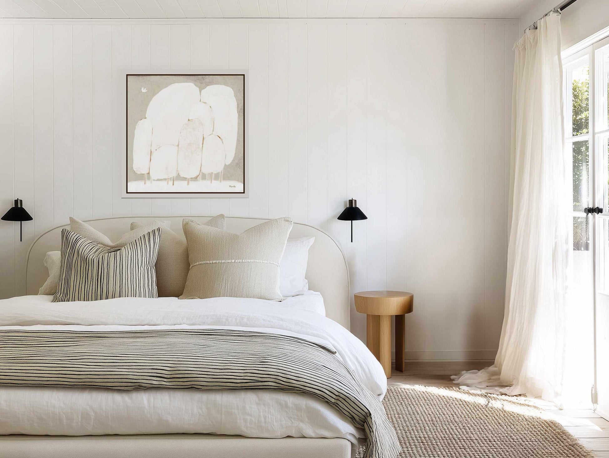 Winter Forest by Marco Marella | Framed Canvas Art Print from Olive et Oriel where you can shop wallpaper and artworks online