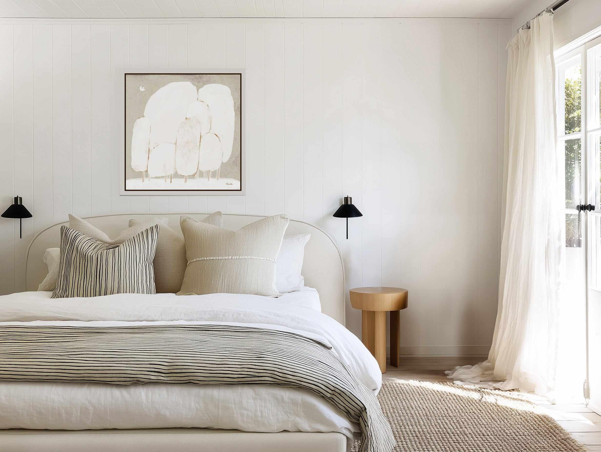 Winter Forest by Marco Marella | Framed Canvas Art Print from Olive et Oriel where you can shop wallpaper and artworks online